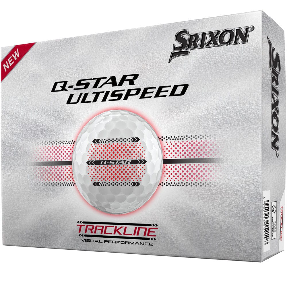 Srixon Q-Star Ultispeed Golf Balls - Trackline - 12 Pack - Image 4