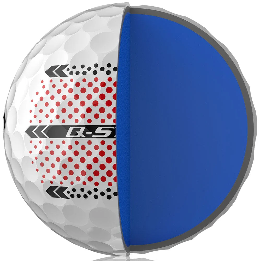 Srixon Q-Star Ultispeed Golf Balls - Trackline - 12 Pack - Image 5