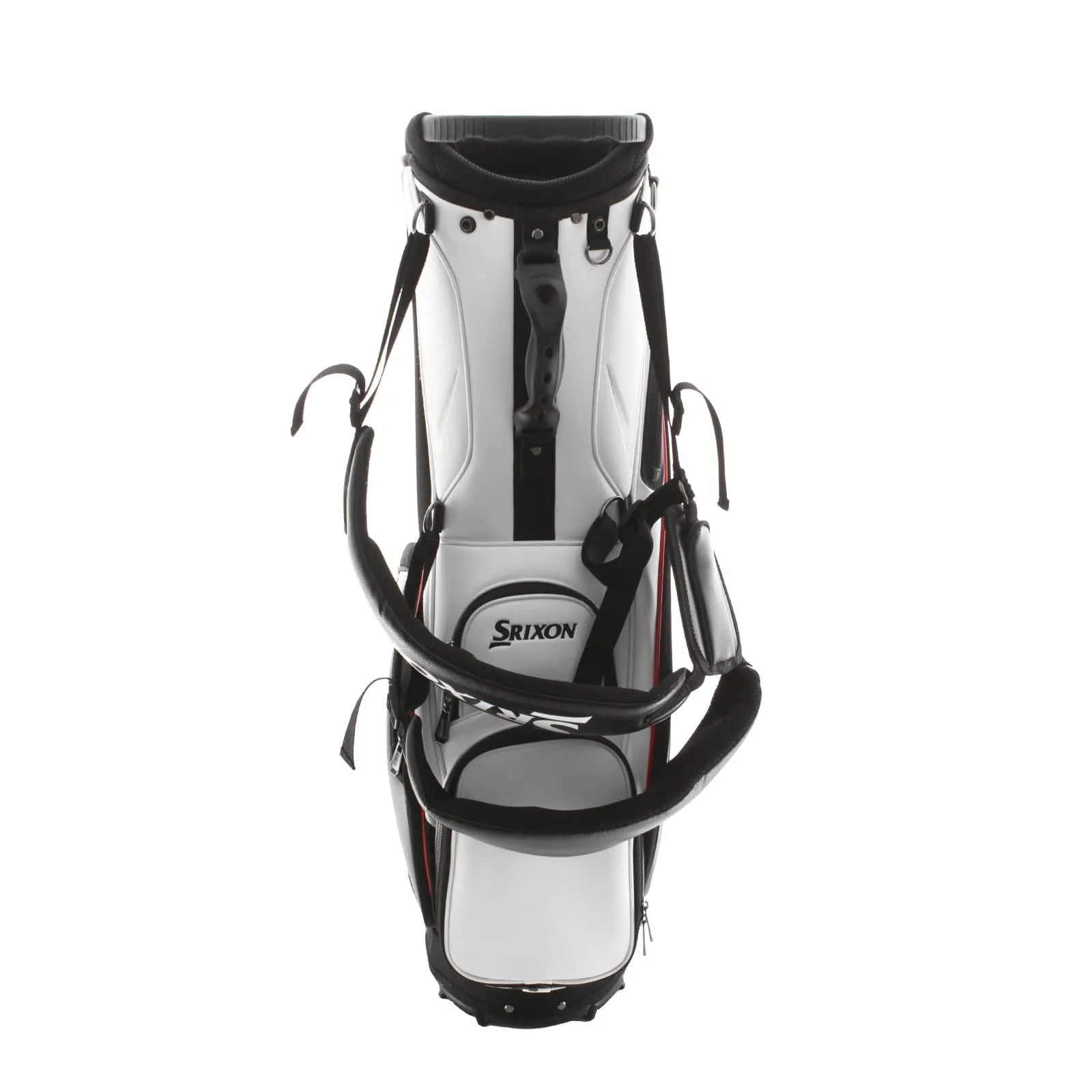 Srixon Tour Stand Bag - Black/White/Red - Image 5