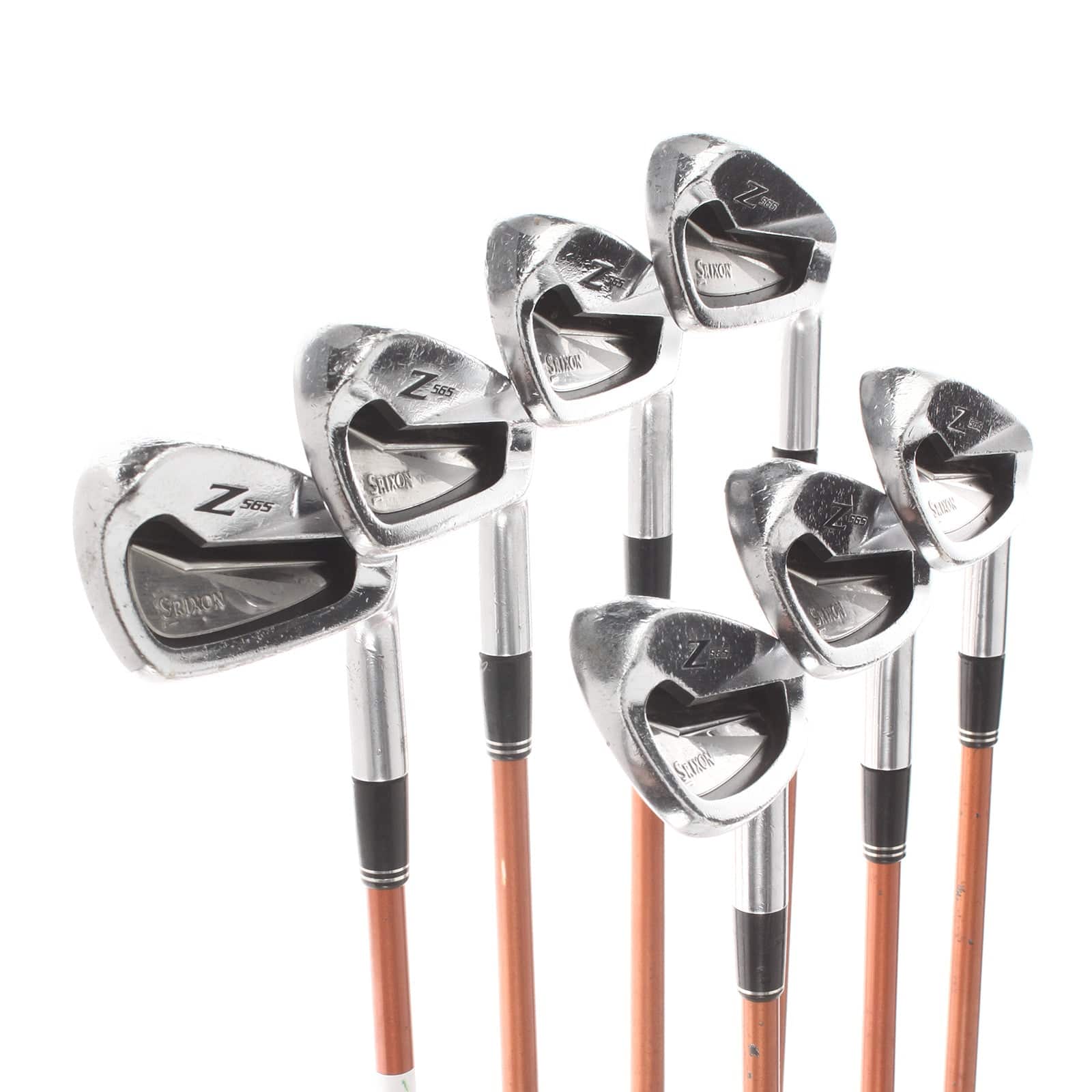 Srixon Z-565 Graphite Mens Right Hand Irons 4-PW Regular - Miyazaki Tour Issue 8R - Image 2