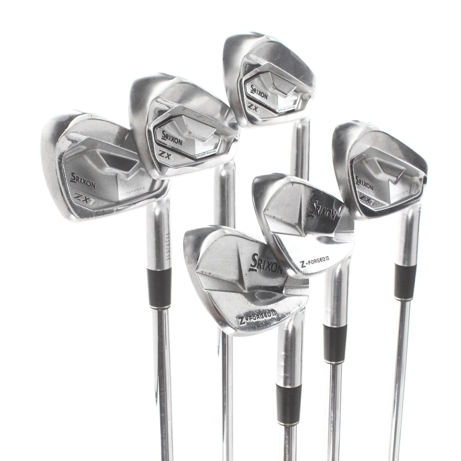 Srixon ZX7 MKII/Z-Forged II Combo Steel Mens Right Hand Irons 5-PW Regular - Projext X LZ 5.5 115g - Image 2