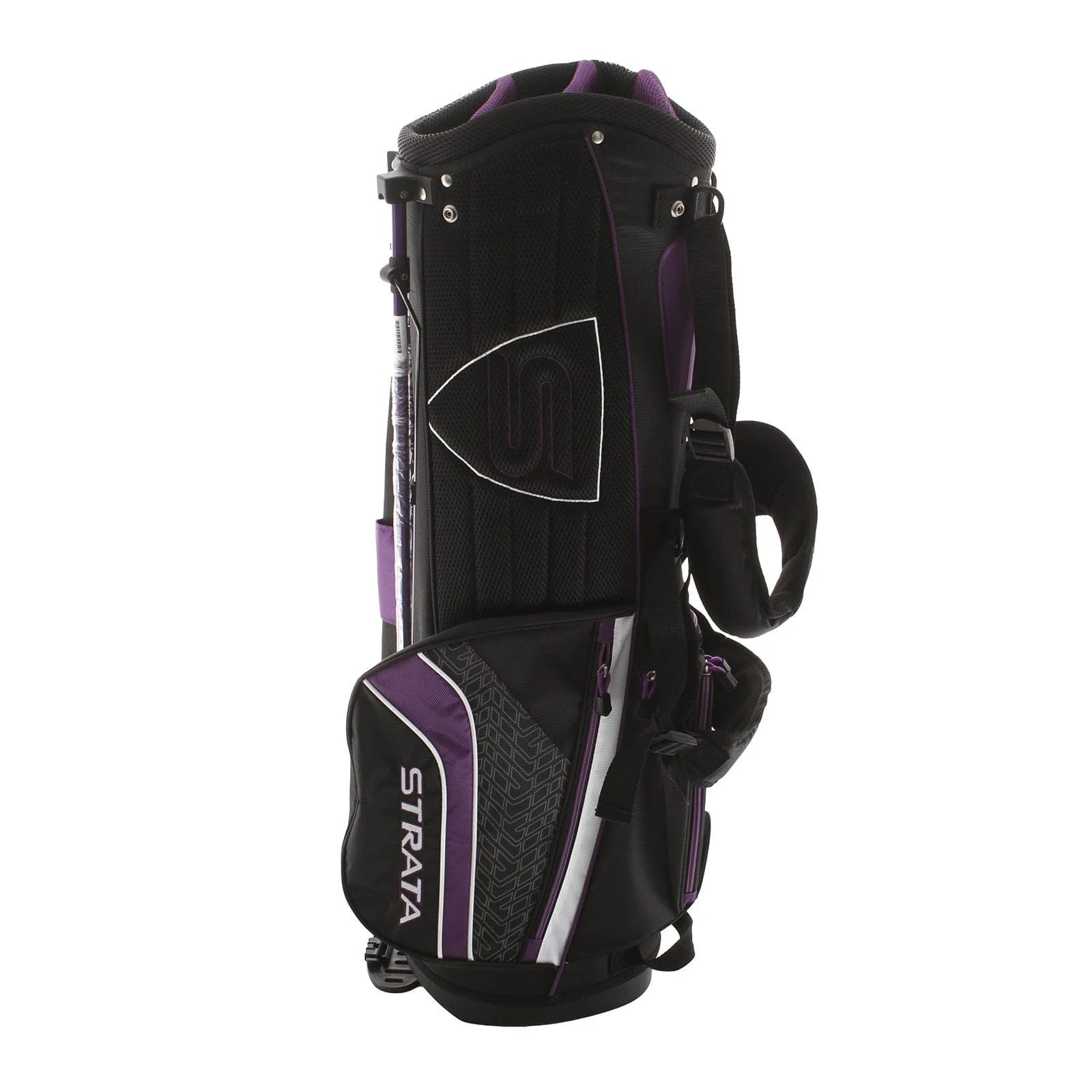 Strata Stand Bag - Black/Purple/White - Image 4