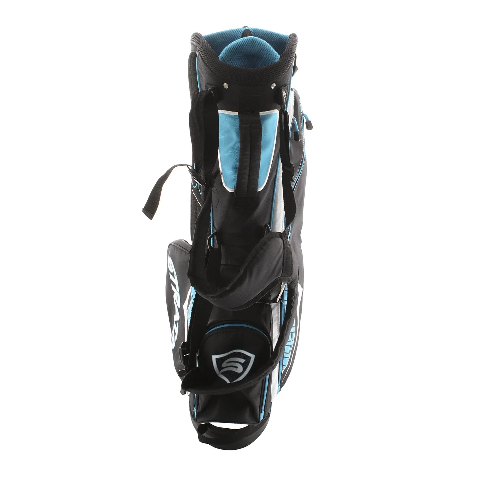 Strata Stand Bag - Black/White/Blue - Image 5