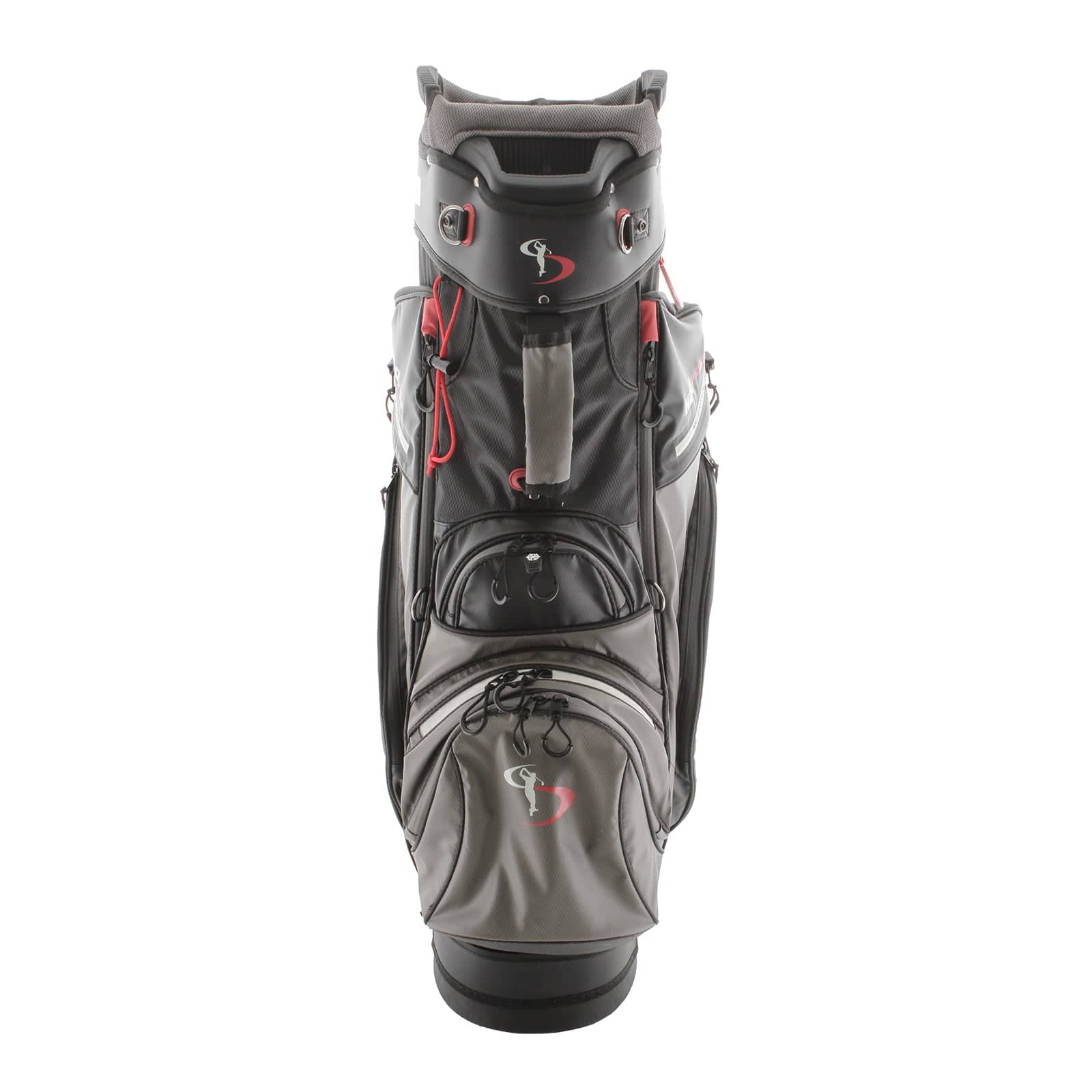 Stromberg Delta Cart Bag - Grey/Black/Red - Image 4