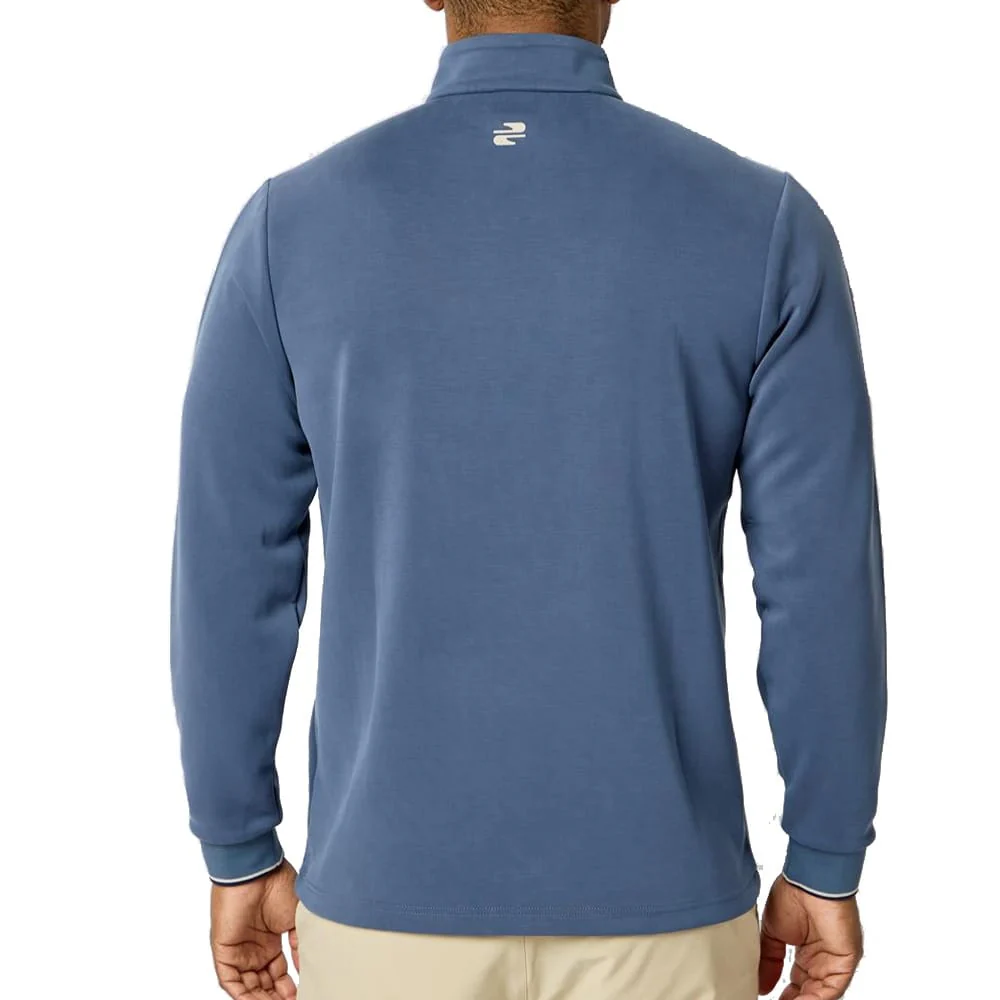 Stuburt Arlo 1/4 Zip Pullover - Steel Blue - Image 2