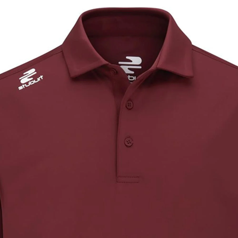 Stuburt Lit Polo Shirt - Real Red - Image 2