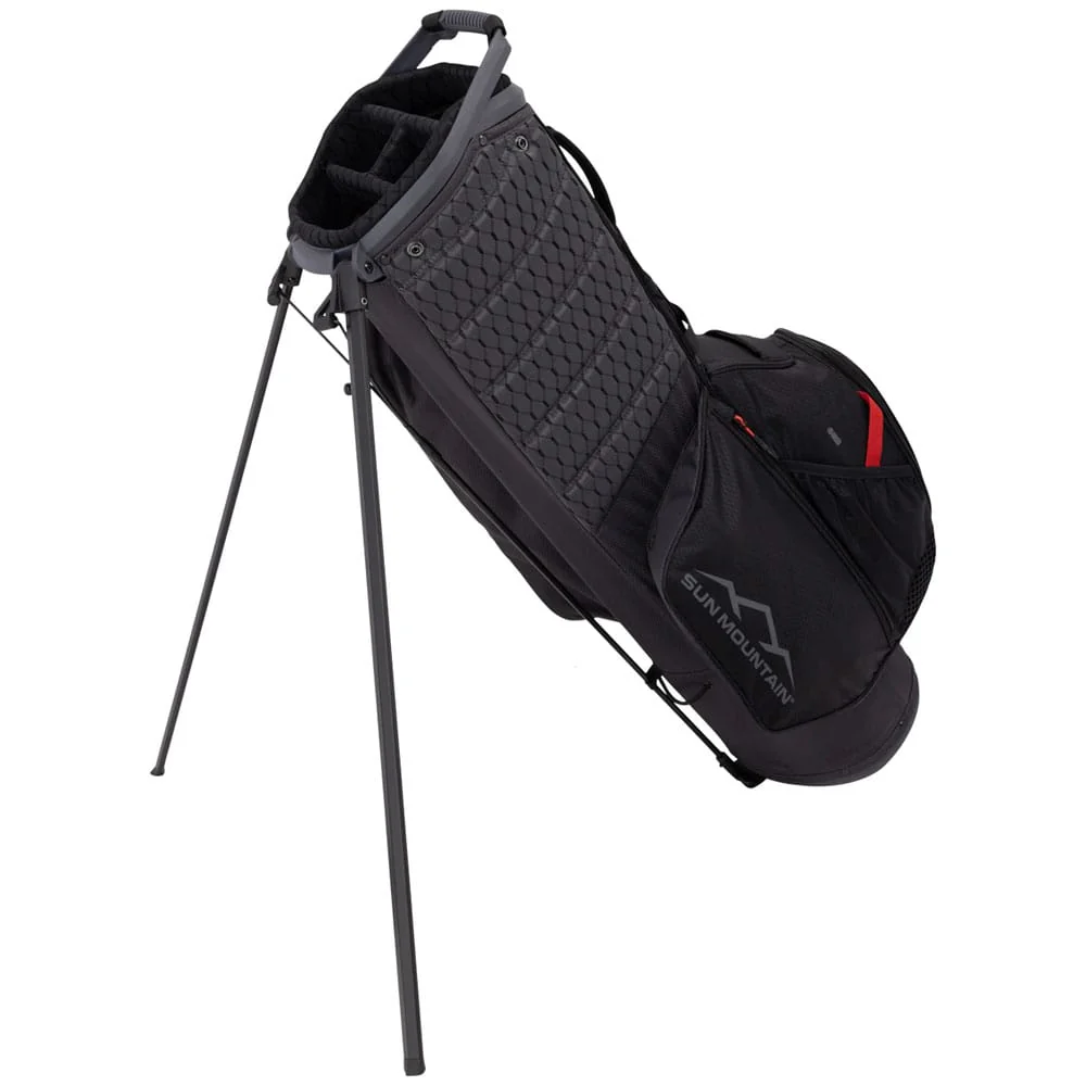 Sun Mountain 3.5LS Stand Bag - Steel/Black/Red - Image 4