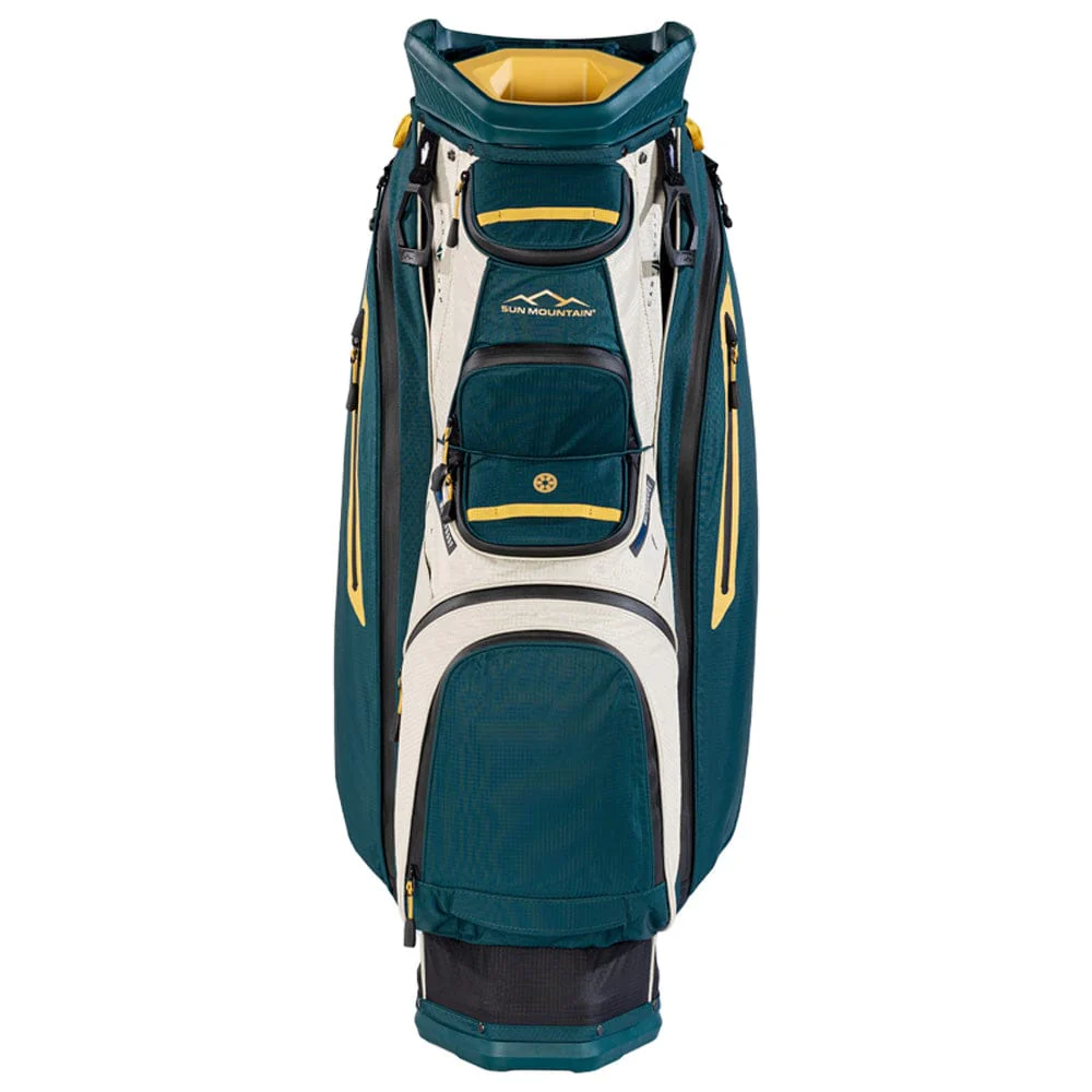 Sun Mountain C130 H2NO Waterproof Cart Bag - Black/Pond/Sand - Image 4