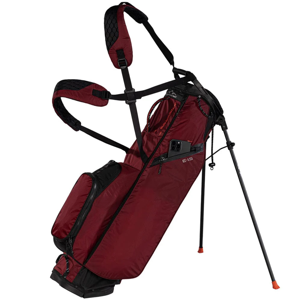 Sun Mountain Eclipse E1.5 Stand Bag - Black/Garnet - Image 7