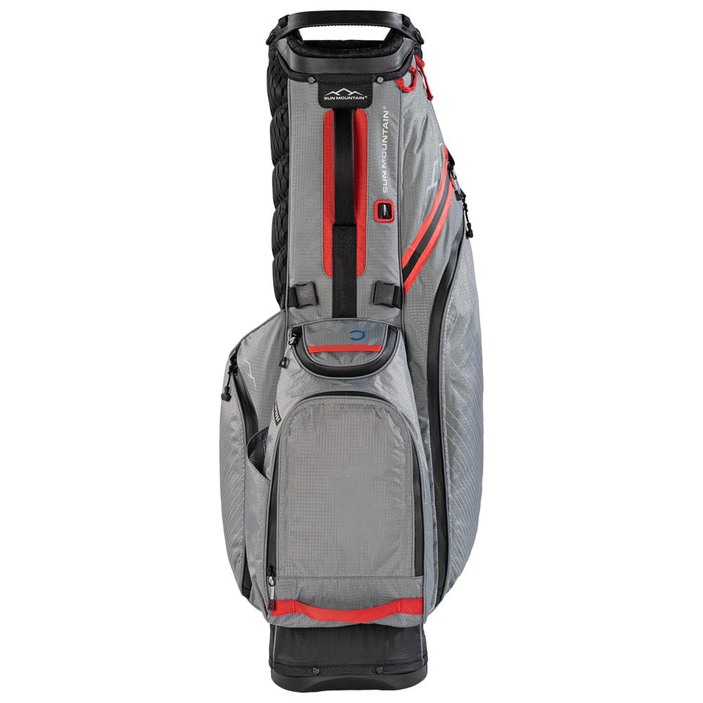 Sun Mountain Eclipse E2.5 H2NO Waterproof Stand Bag - Black/Nickel/Red - Image 3