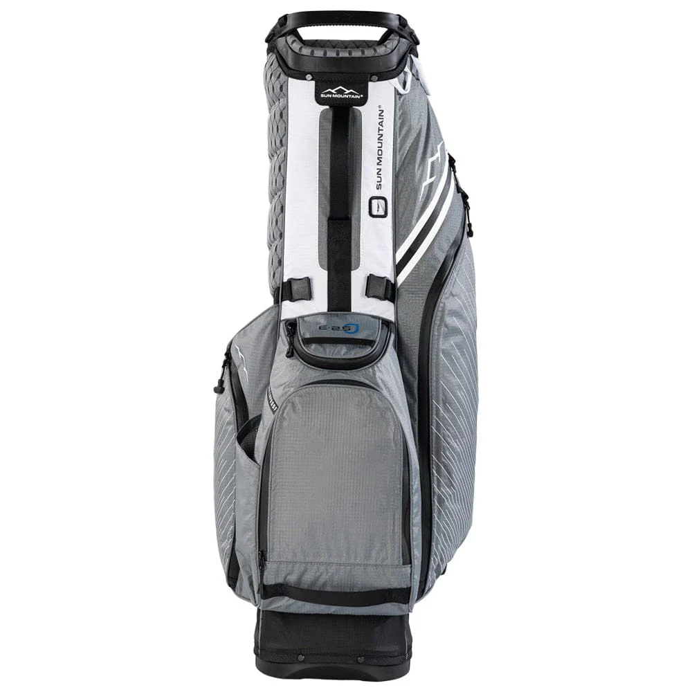Sun Mountain Eclipse E2.5 H2NO Waterproof Stand Bag - Black/Nickel/White - Image 5