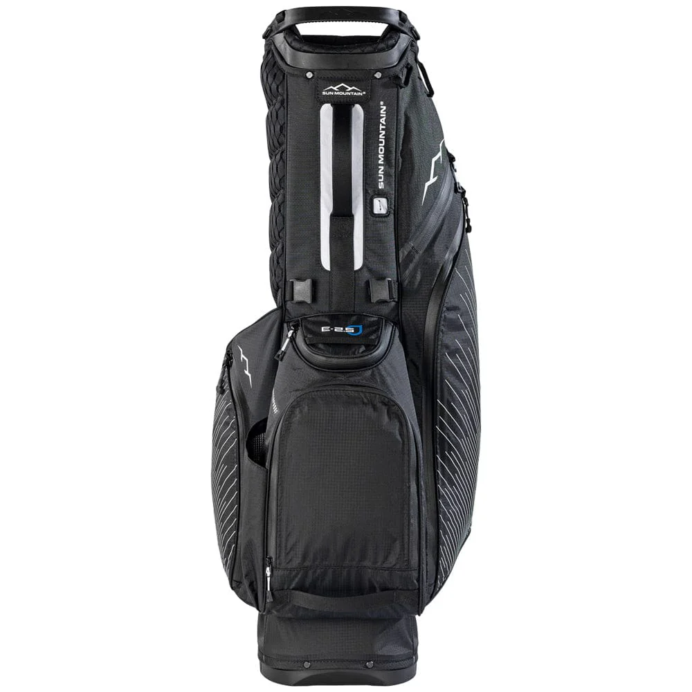 Sun Mountain Eclipse E2.5 H2NO Waterproof Stand Bag - Black/White - Image 3