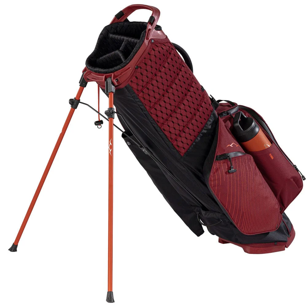 Sun Mountain Eclipse E3.5 H2NO Waterproof Stand Bag - Black/Garne/Inferno - Image 4