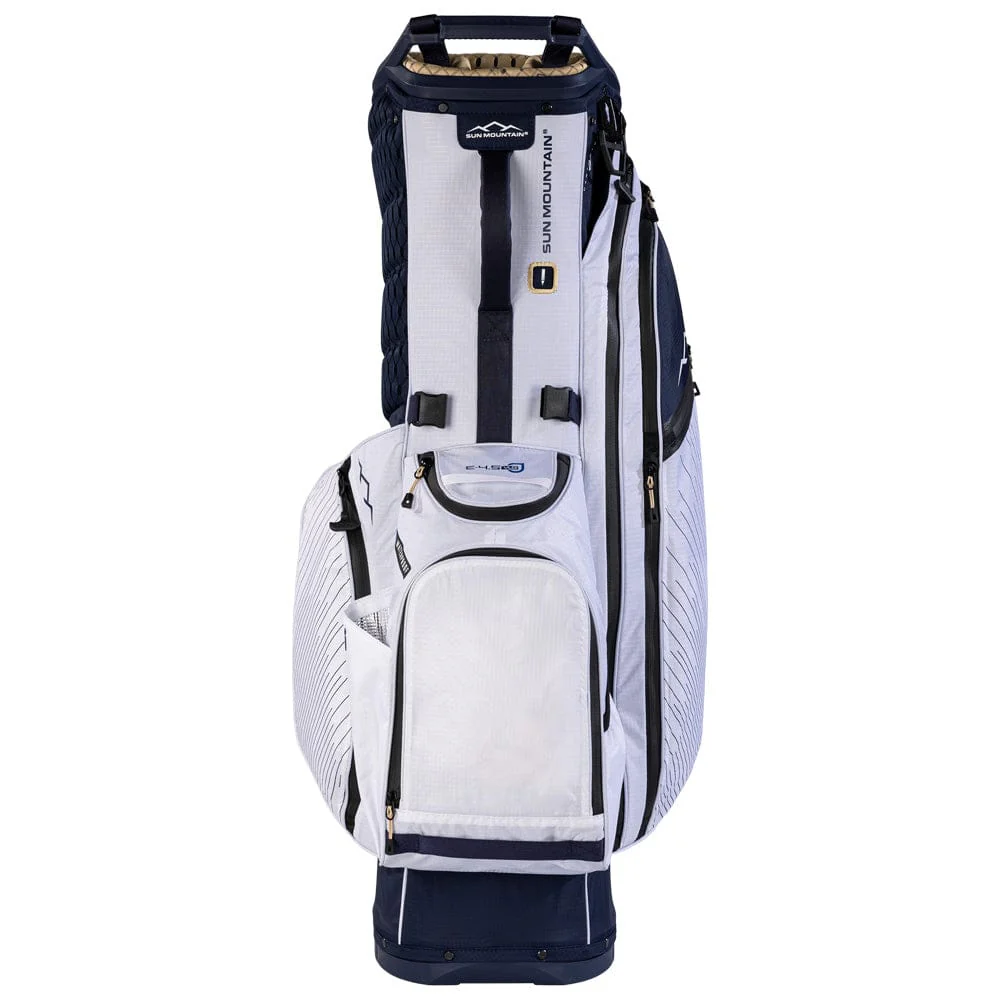 Sun Mountain Eclipse E4.5 H2NO Waterproof Stand Bag - Navy/Gold/White - Image 4