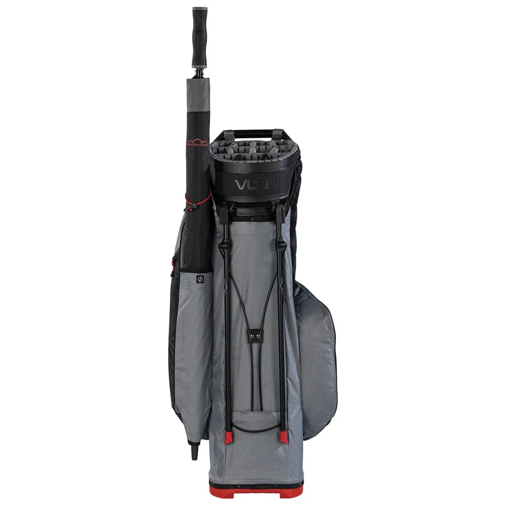 Sun Mountain Eclipse E4.5 H2NO Waterproof Stand Bag - Nickel/Black/Red - Image 5
