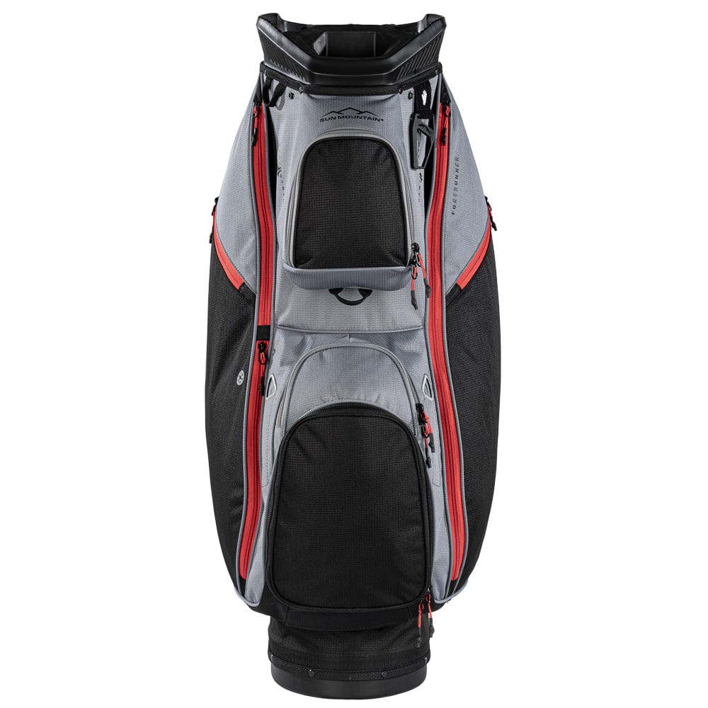 Sun Mountain Forerunner Cart Bag - Black/Nickel/Red - Image 4