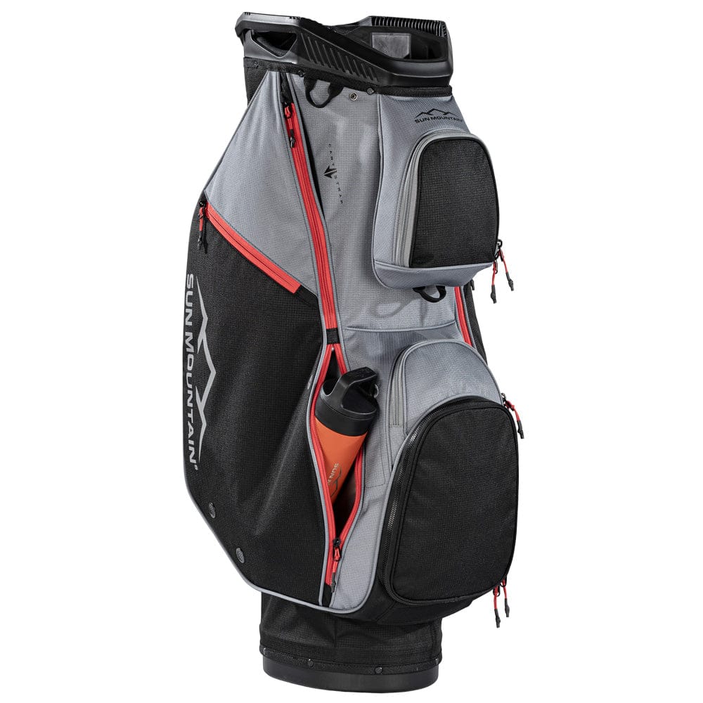 Sun Mountain Forerunner Cart Bag - Black/Nickel/Red - Image 5