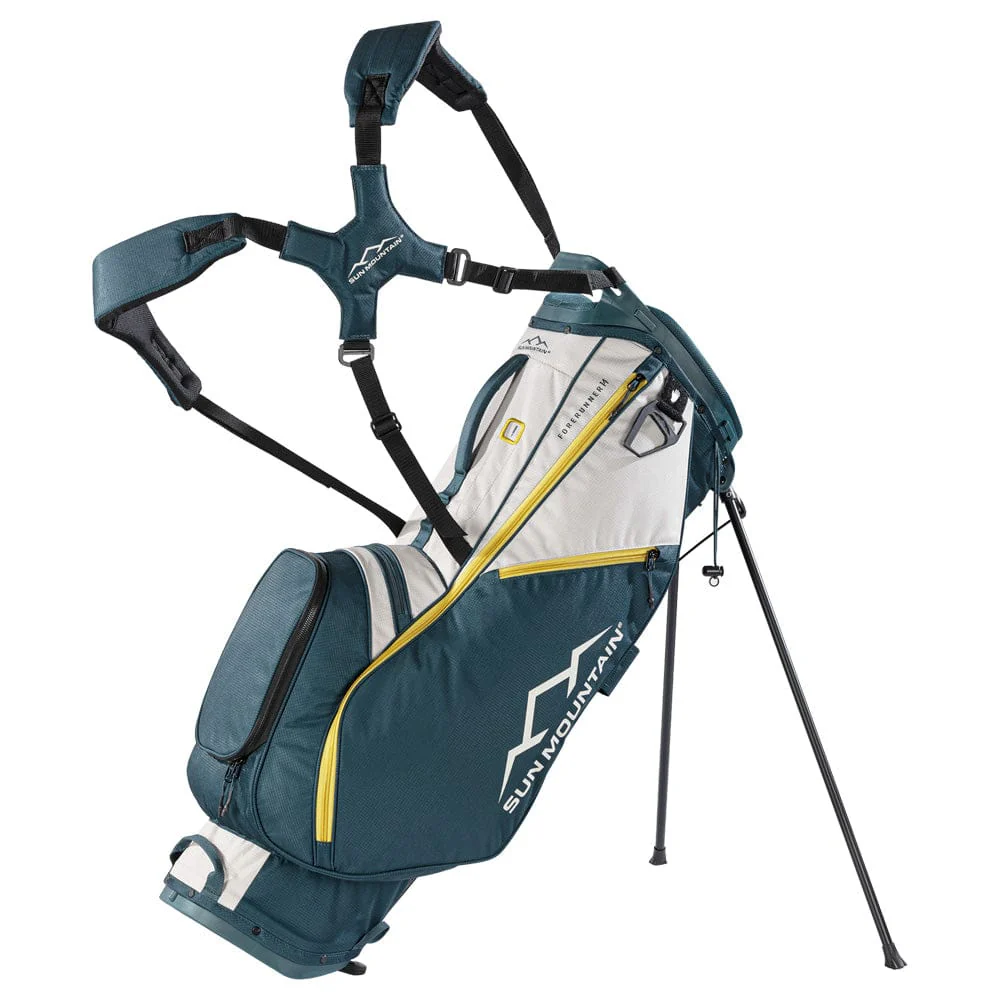 Sun Mountain Forerunner Stand Bag - Black/Pond/Sand