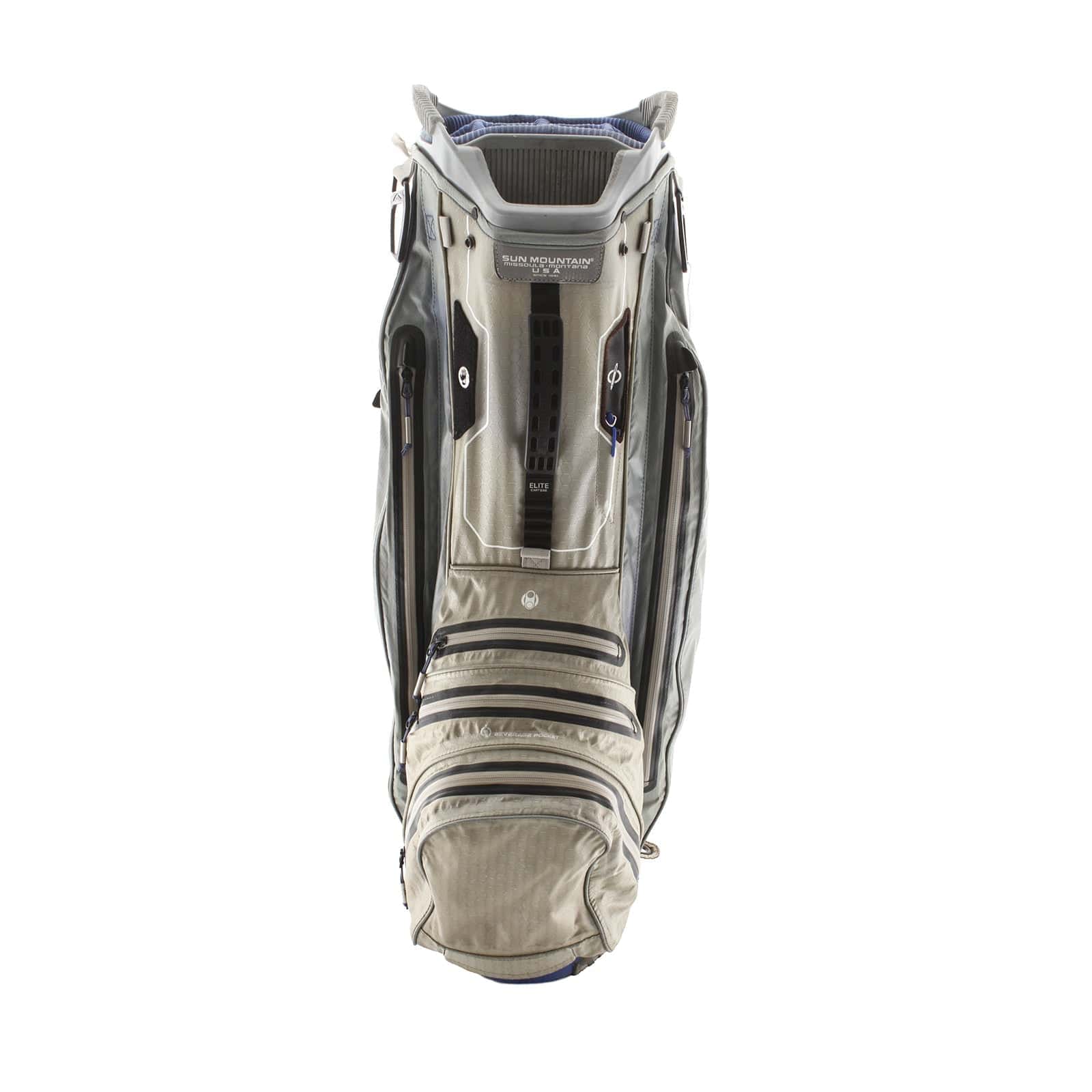 Sun Mountain H2NO Cart Bag - Blue/Grey/Oat - Image 4
