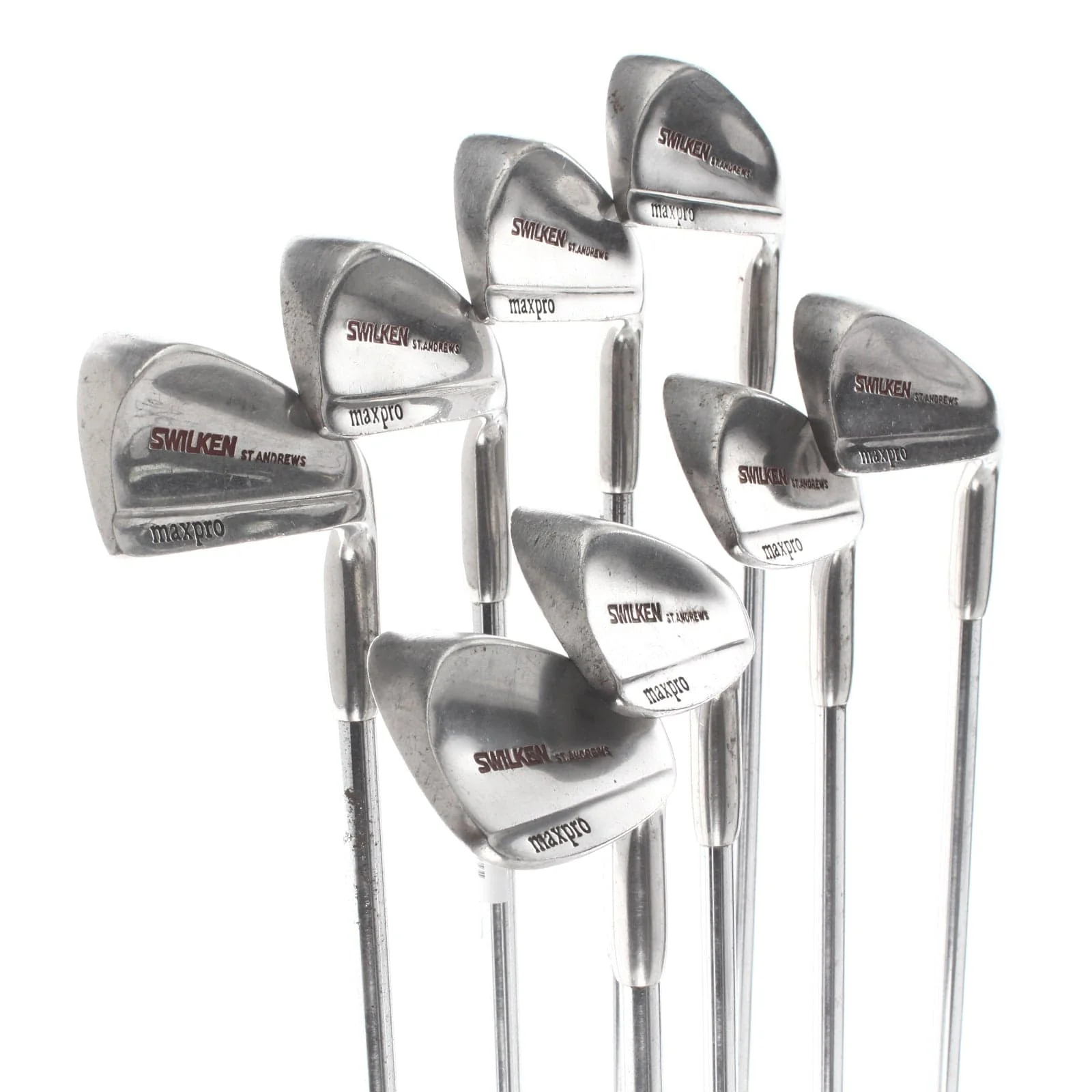 Swilken Max Pro Steel Mens Right Hand Irons 3-SW Regular - Dynamic Gold - Image 2