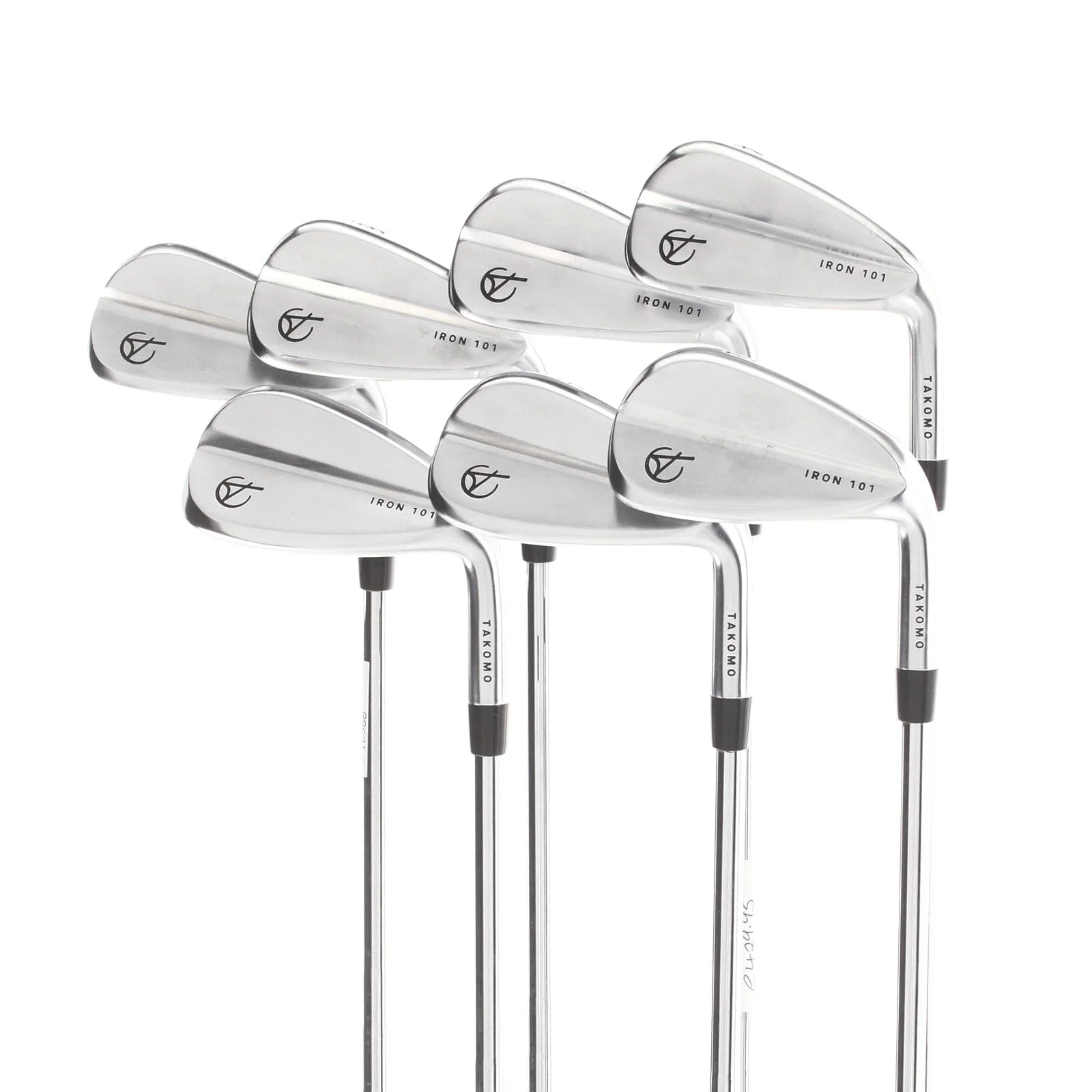 Takomo 101 Steel Mens Right Hand Irons 4-PW Regular - KBS Tour 110