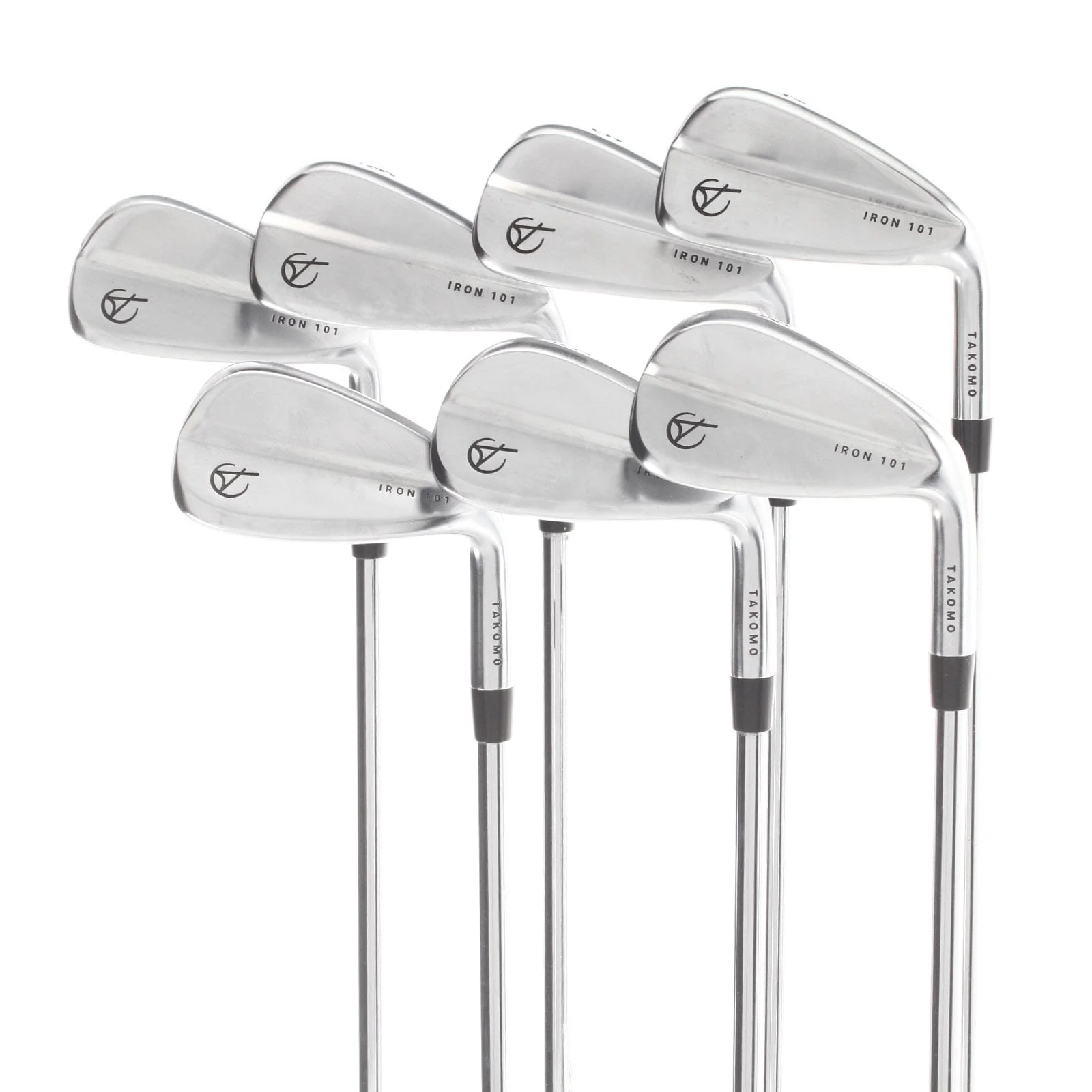 Takomo 101 Steel Mens Right Hand Irons 4-PW Regular - KBS Tour 90