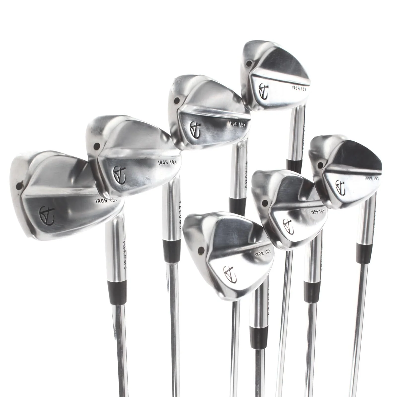 Takomo 101 Steel Mens Right Hand Irons 4-PW Regular - KBS Tour 90 - Image 2