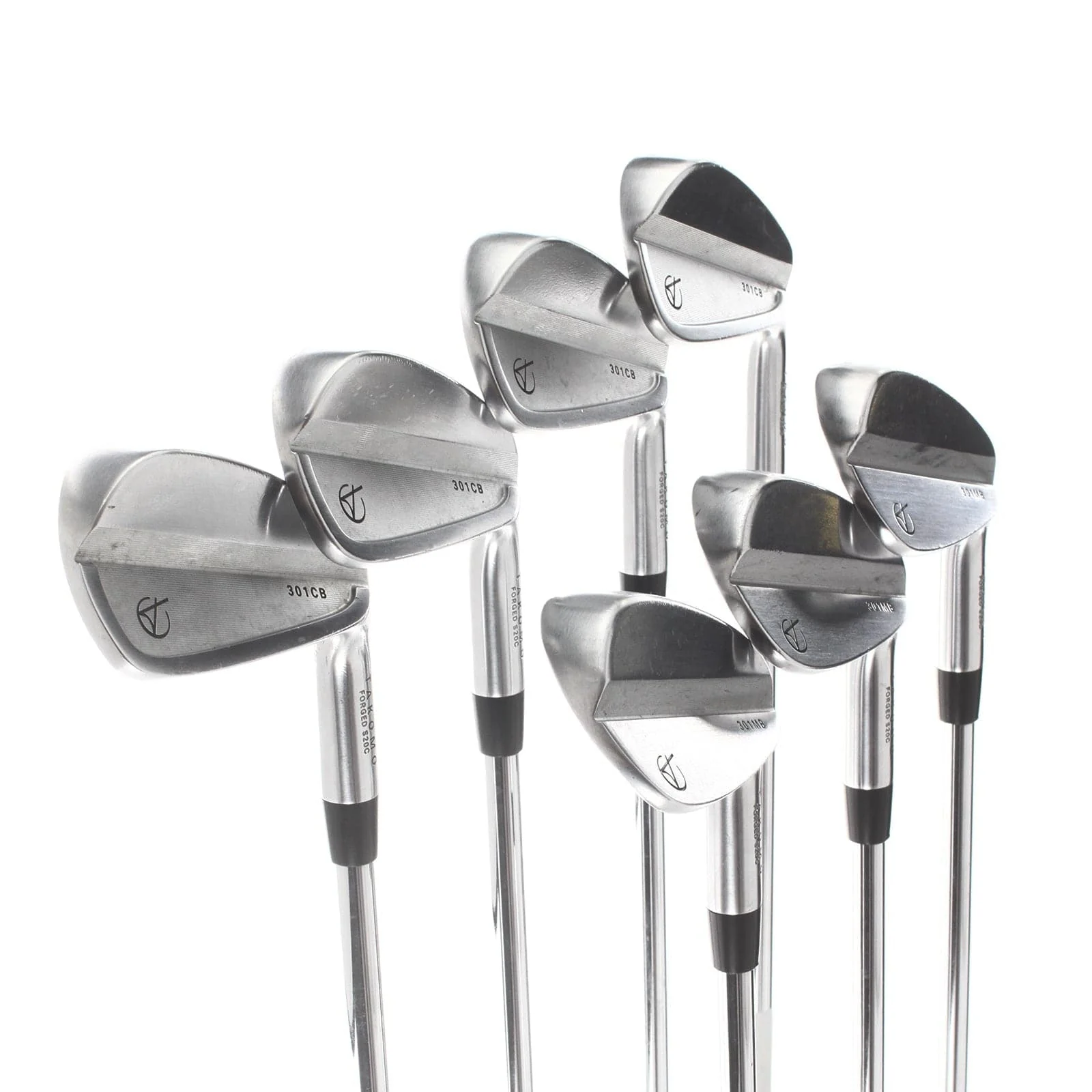 Takomo 301 CB/MB Steel Mens Right Hand Irons 4-PW Stiff - KBS Tour 120 - Image 2