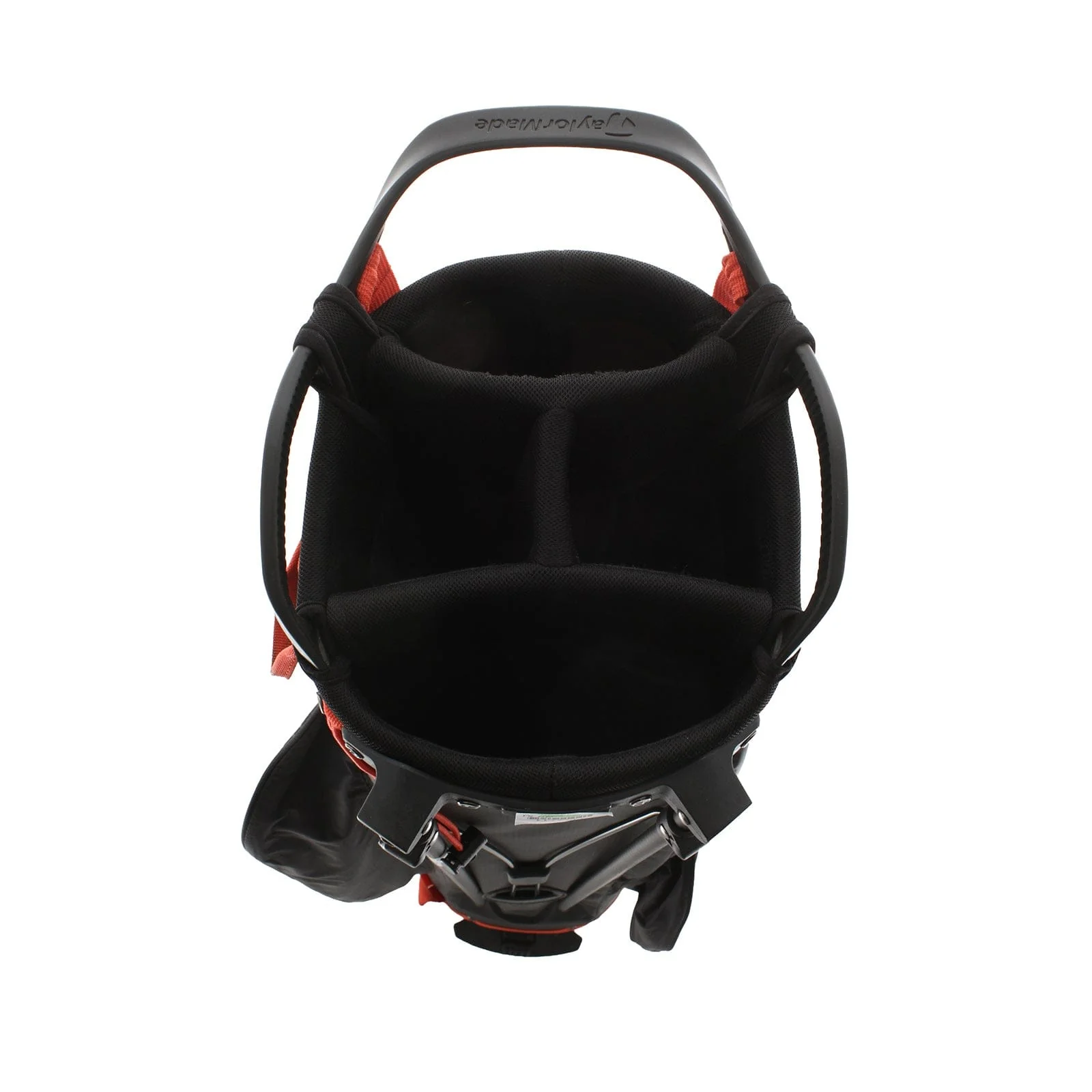 TaylorMade Dry Stand Bag Stand Bag - Black/Red - Image 3