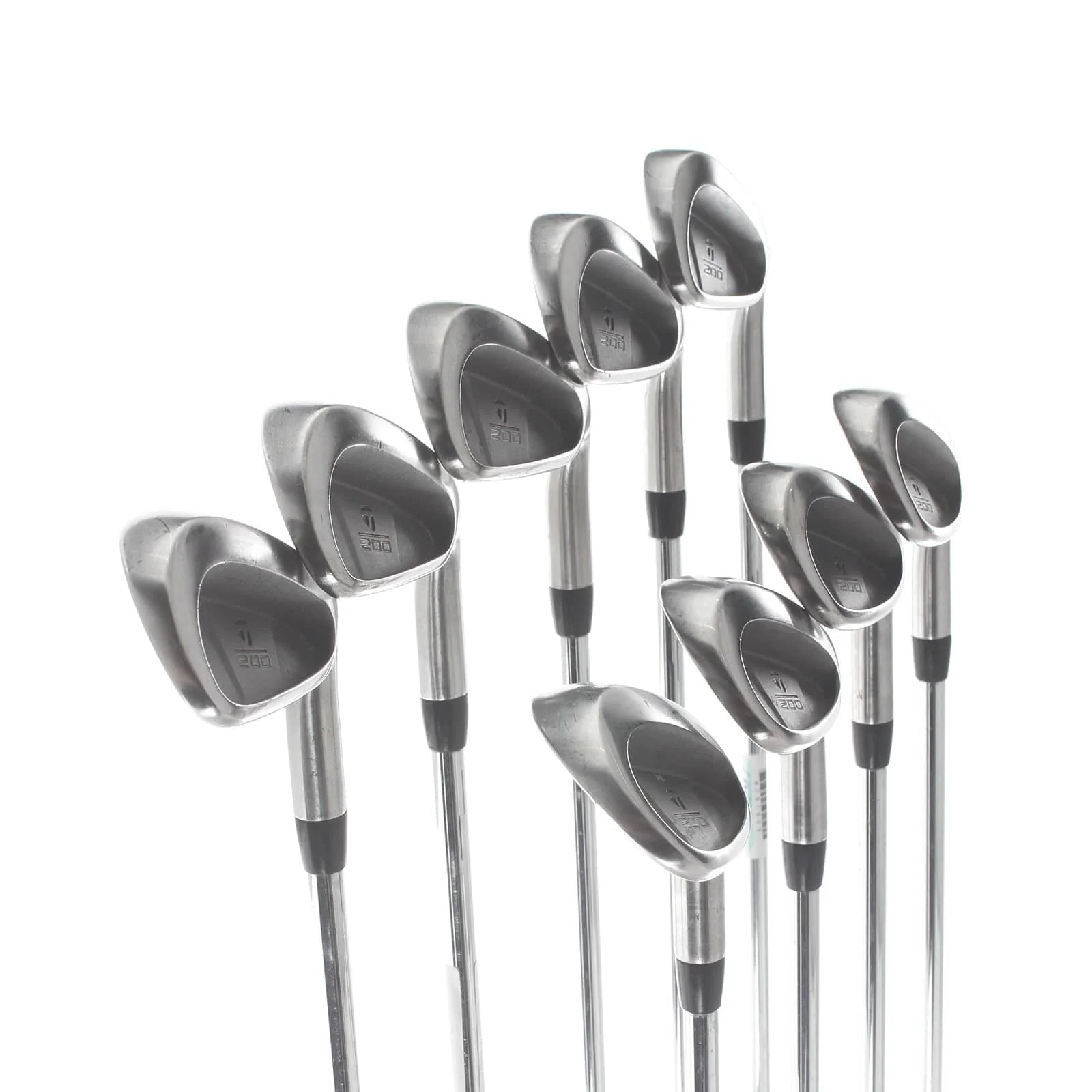 TaylorMade 200 Steel Mens Right Hand Irons 3-SW Regular - TaylorMade R-80 - Image 2