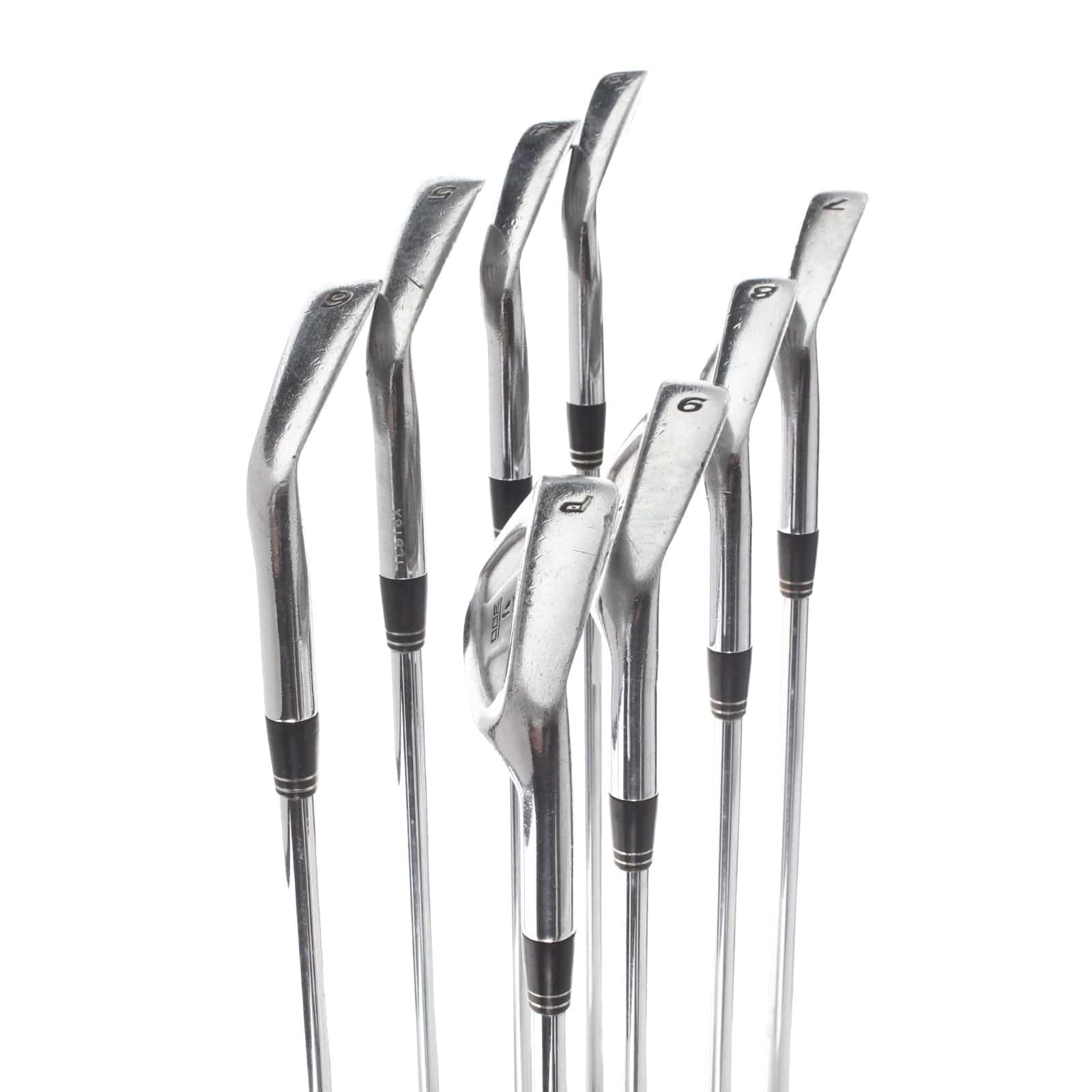 TaylorMade 300 Forged Steel Mens Right Hand Irons 3-PW Stiff - Rifle Flighted 6.0 - Image 3