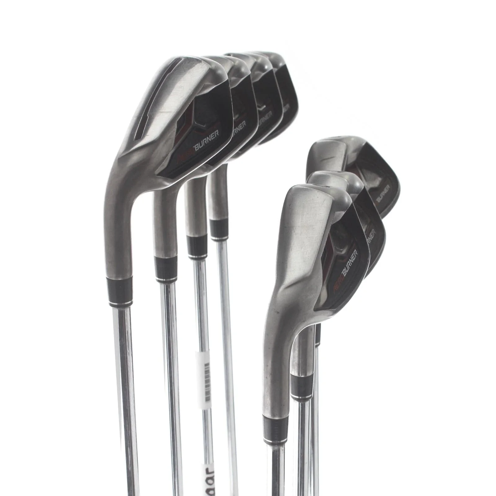 TaylorMade Aeroburner HL Steel Mens Left Hand Irons 5-SW Regular - Reax Steel High Launch 88 - Image 2