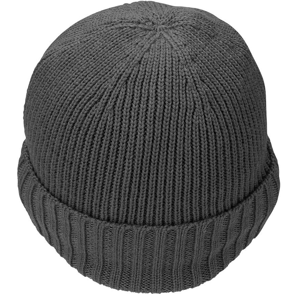 TaylorMade Ribbed Knit Beanie - Charcoal Heather - Image 2