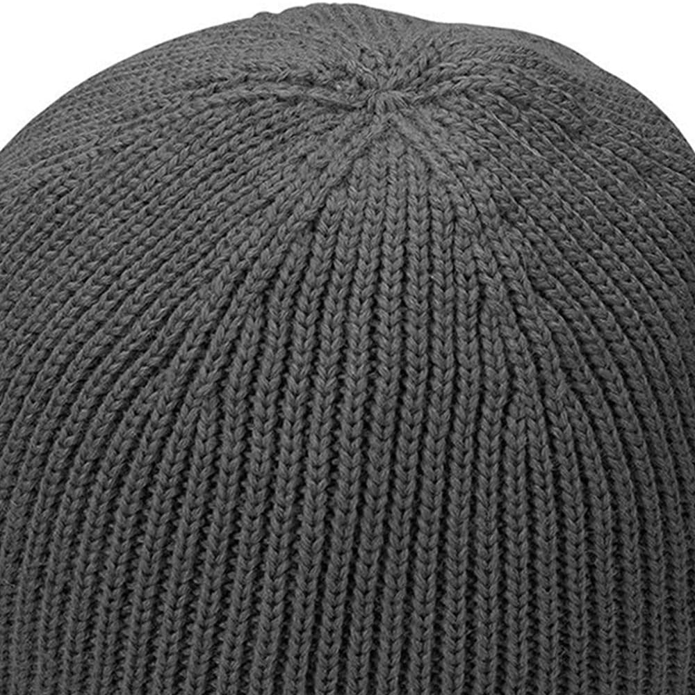 TaylorMade Ribbed Knit Beanie - Charcoal Heather - Image 4