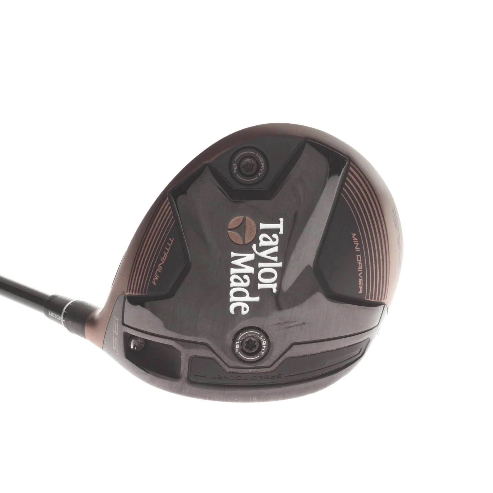 TaylorMade BRNR Copper Mini Graphite Mens Right Hand Driver 13.5* Stiff - Proforce 65 M40X - Image 2