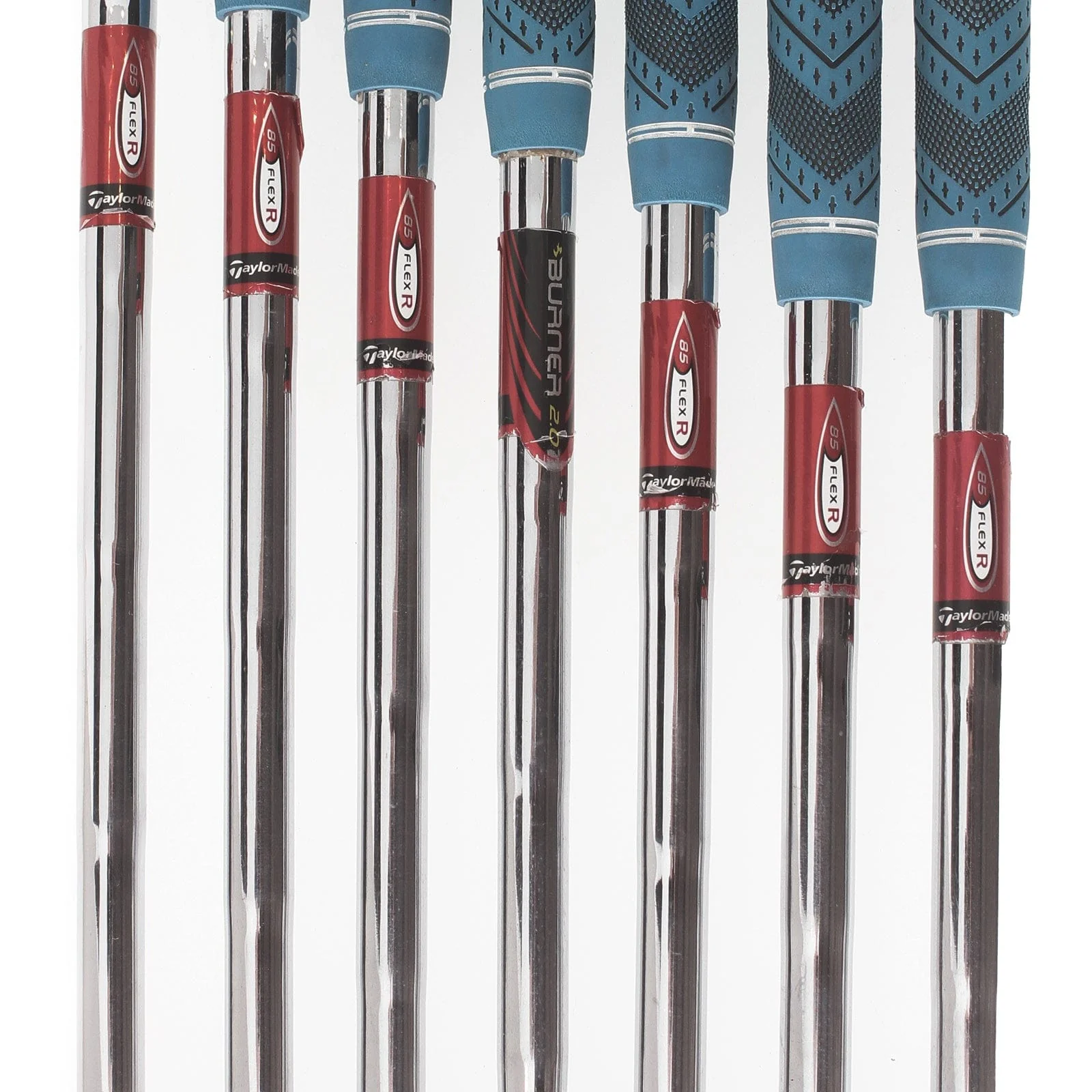 TaylorMade Burner 2.0 Steel Mens Right Hand Irons 4-PW Regular - TaylorMade 85 - Image 6