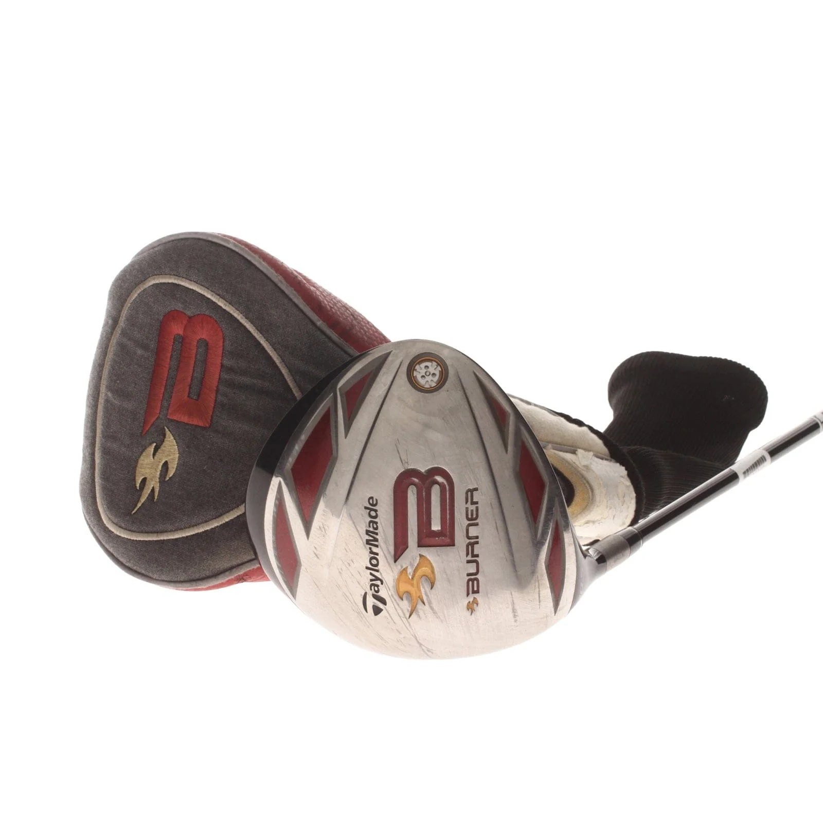 TaylorMade Burner 2008 Graphite Mens Left Hand Driver 10.5* Regular - REAX 49g
