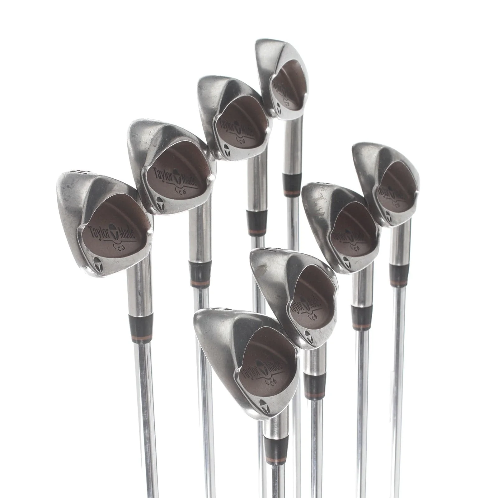 TaylorMade Burner LCG Steel Mens Right Hand Irons 3-PW Regular - TaylorMade R-80 - Image 2