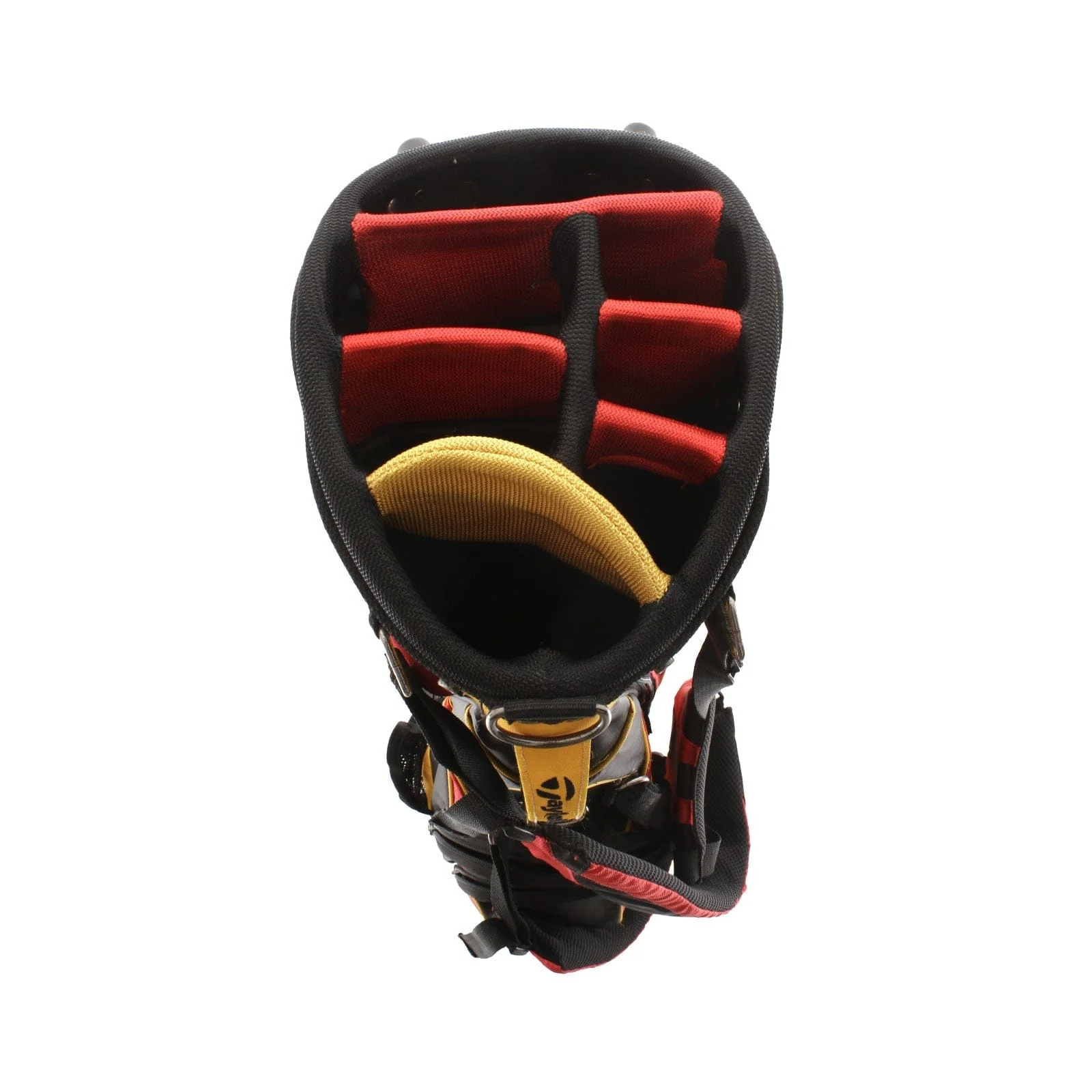 TaylorMade Burner Stand Bag - Black/Red/Yellow - Image 3