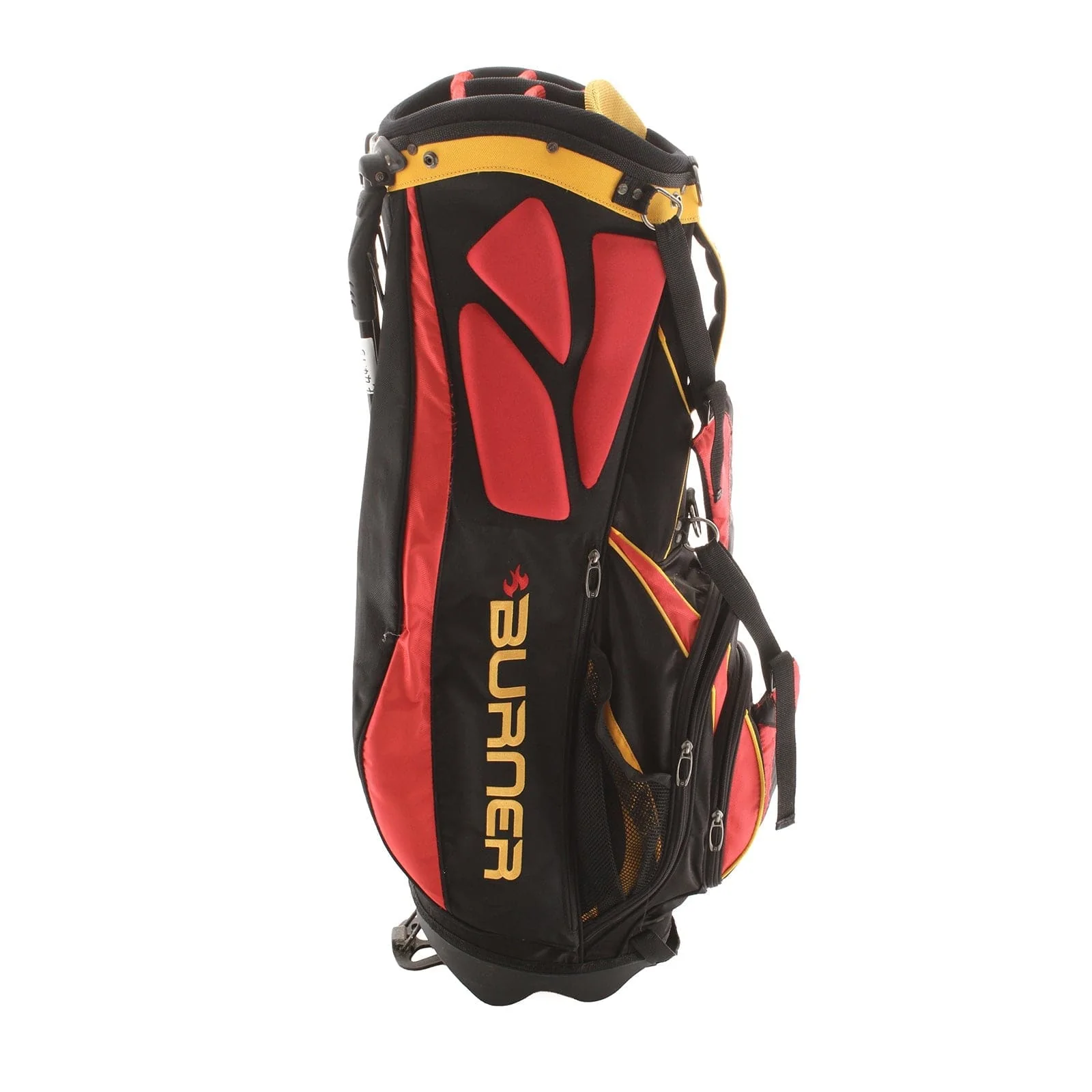 TaylorMade Burner Stand Bag - Black/Red/Yellow - Image 4