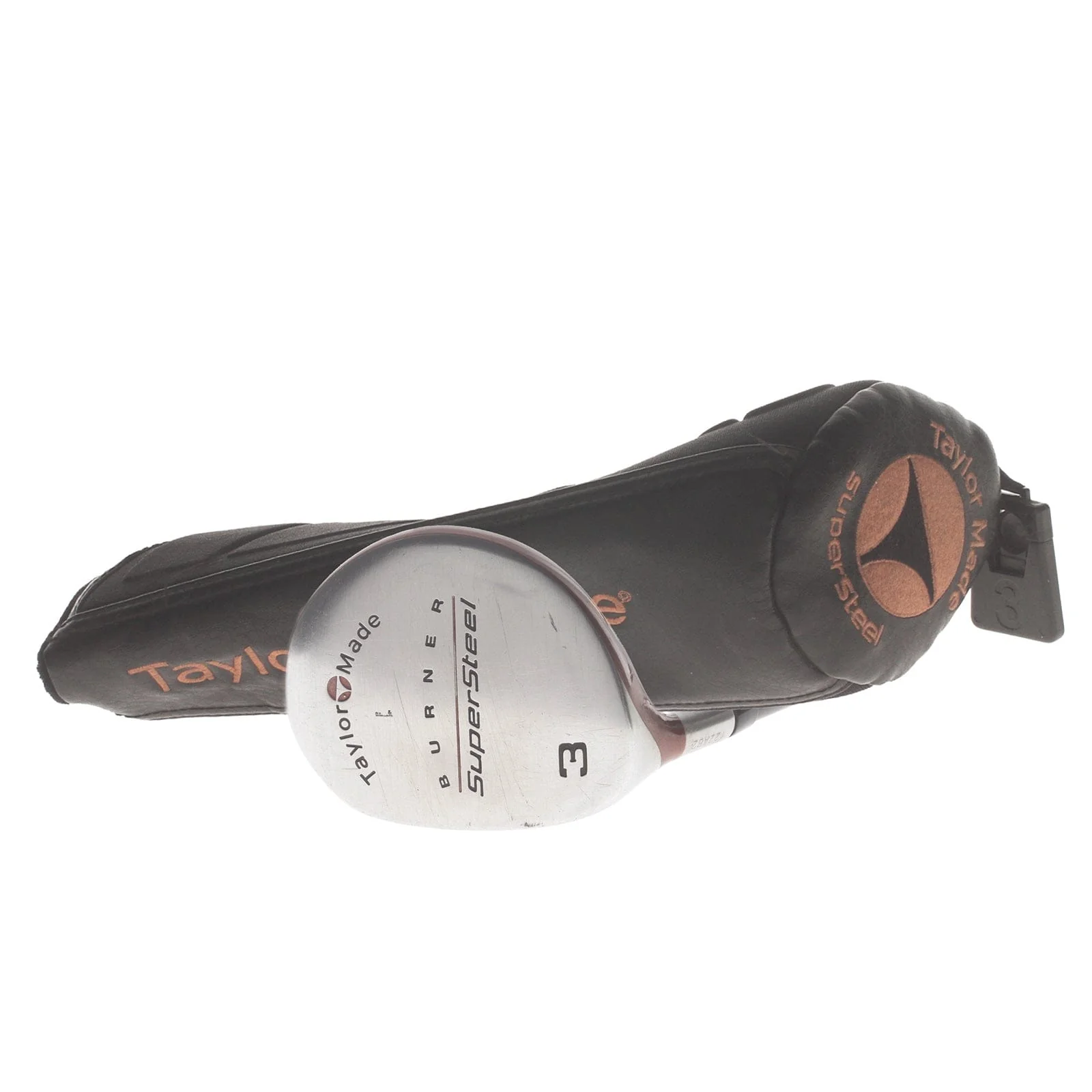TaylorMade Burner Super Steel Graphite Mens Left Hand Fairway 3 Wood 15* Stiff - TaylorMade Bubble S-90