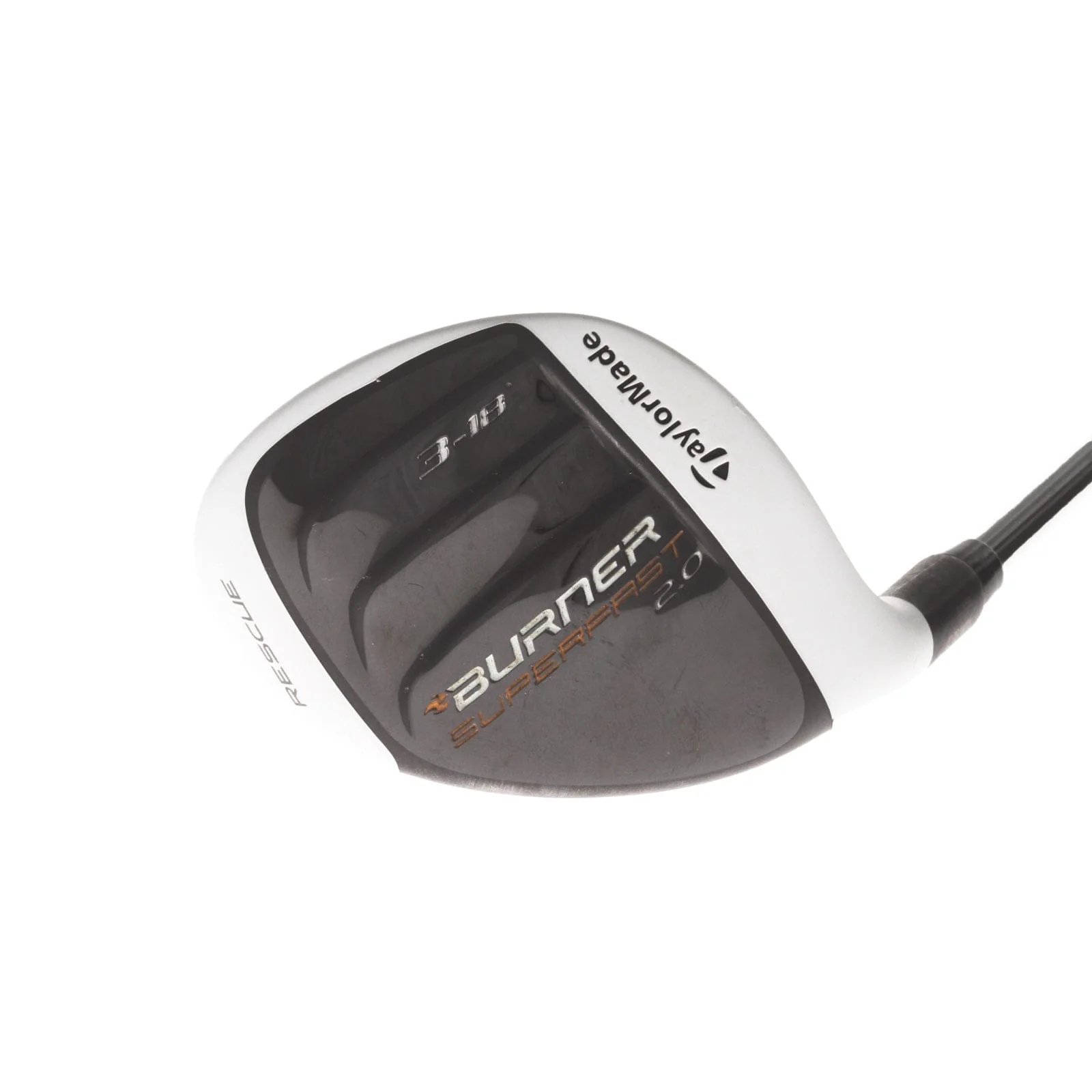 TaylorMade Burner Superfast 2.0 Graphite Mens Left Hand 3 Hybrid 18* Regular - TaylorMade Reax 60g - Image 2