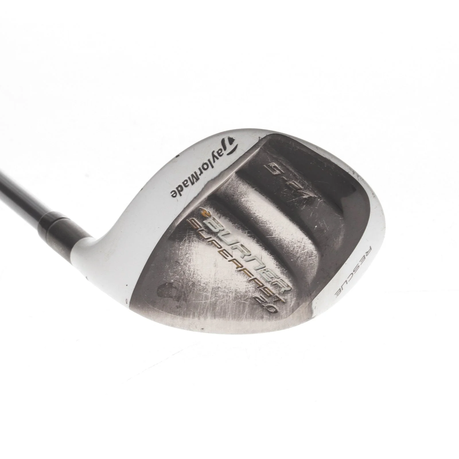 TaylorMade Burner Superfast 2.0 Graphite Mens Right Hand 5 Hybrid 24* Stiff - Ozik Red Tie 74 S