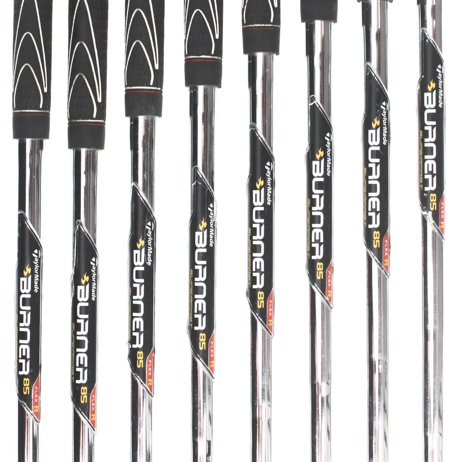 TaylorMade Burner Superlaunch Steel Mens Left Hand Irons 4-SW Regular - Burner 85g - Image 6