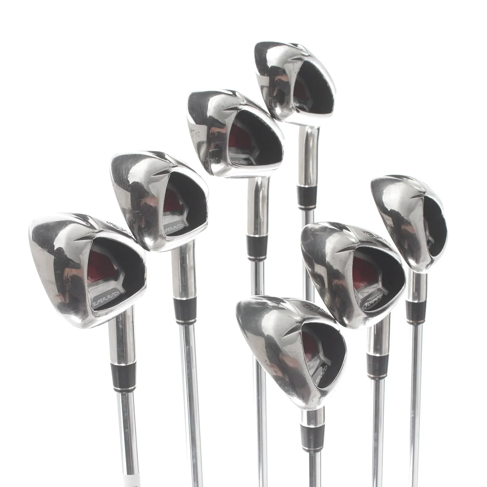TaylorMade Burner Superlaunch Steel Mens Right Hand Irons 4-PW Regular - TaylorMade 85 - Image 2