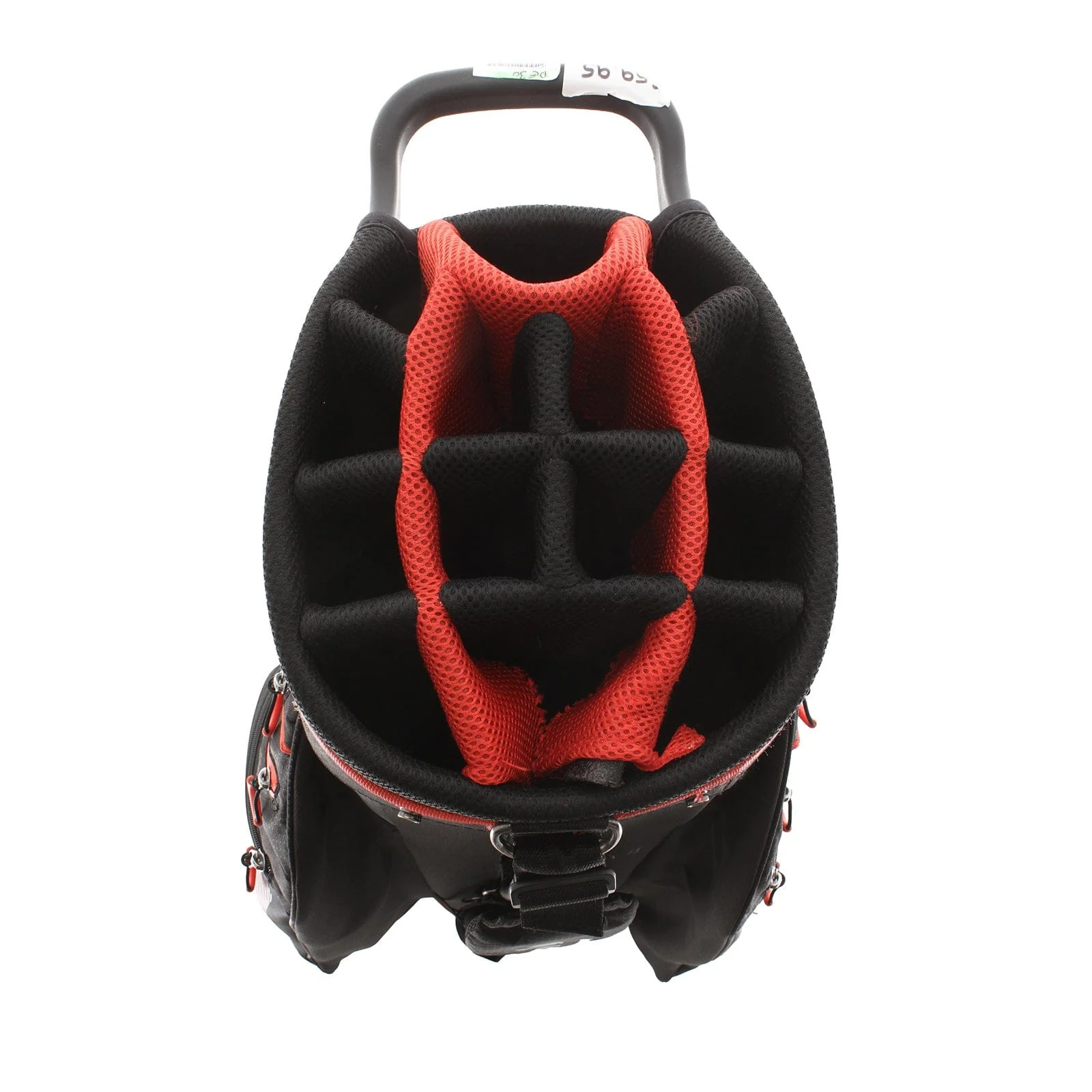 TaylorMade Cart Bag - Black/Red - Image 2