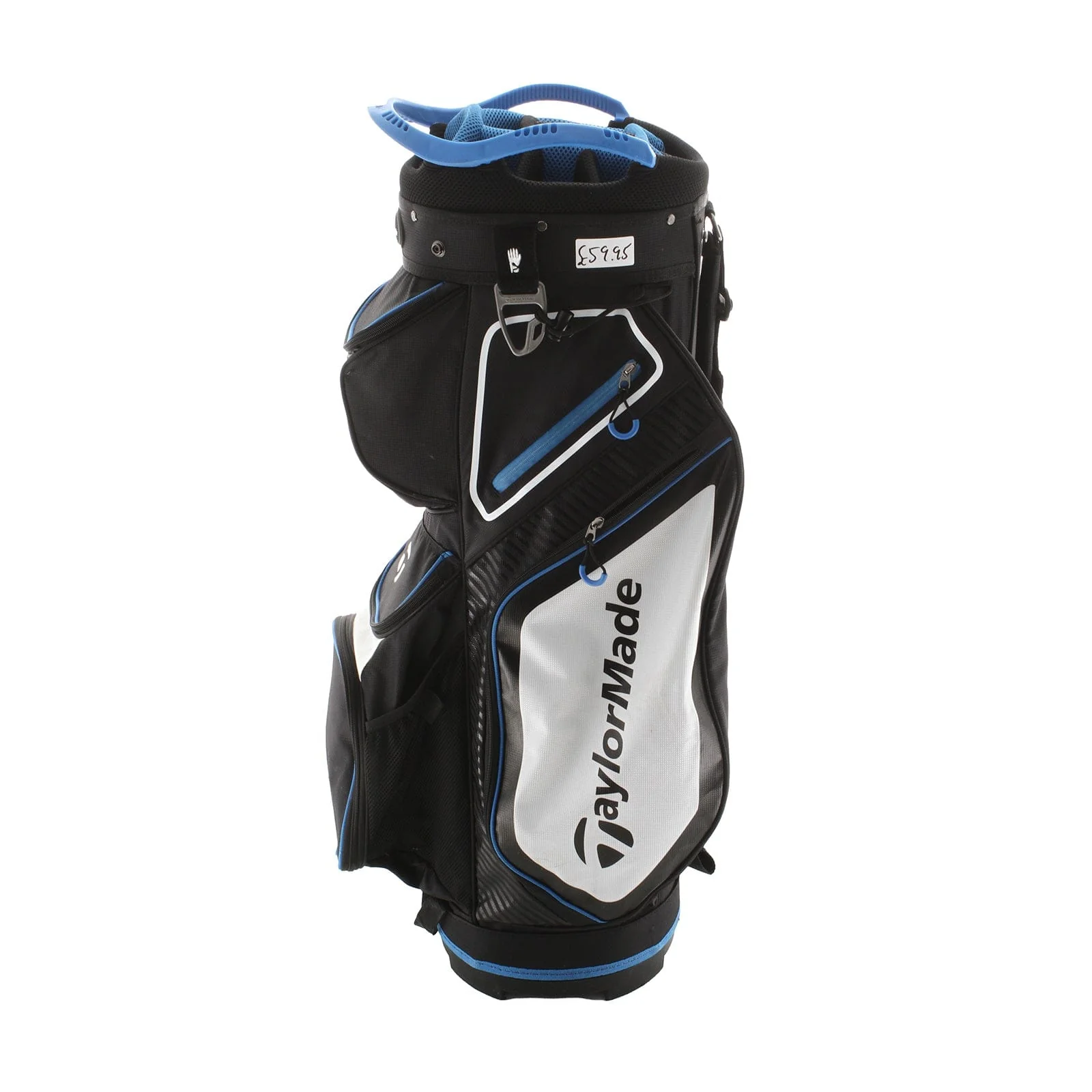 TaylorMade Cart Bag - Black/White/Blue