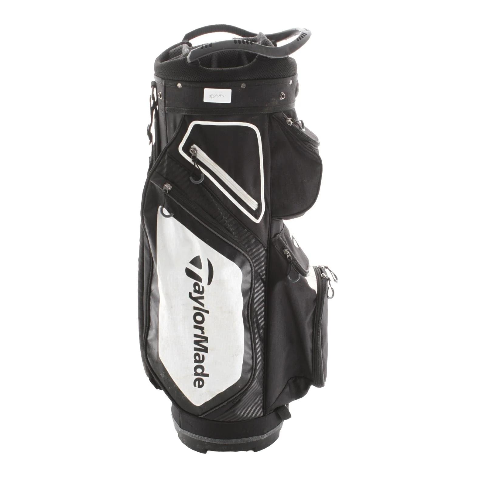 TaylorMade Cart Bag - Black/White - Image 3