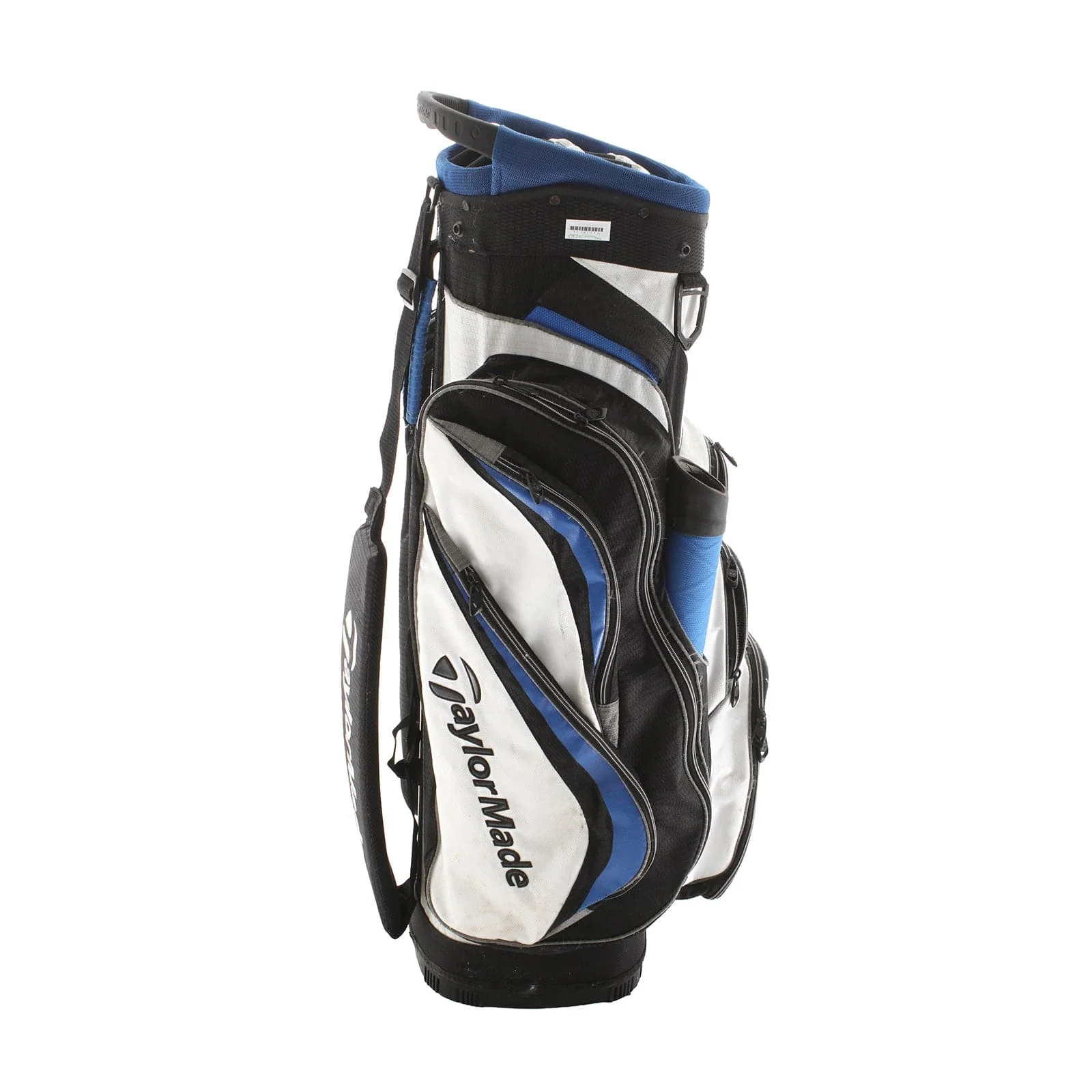 TaylorMade Catalina Cart Bag - Black/White/Blue - Image 3
