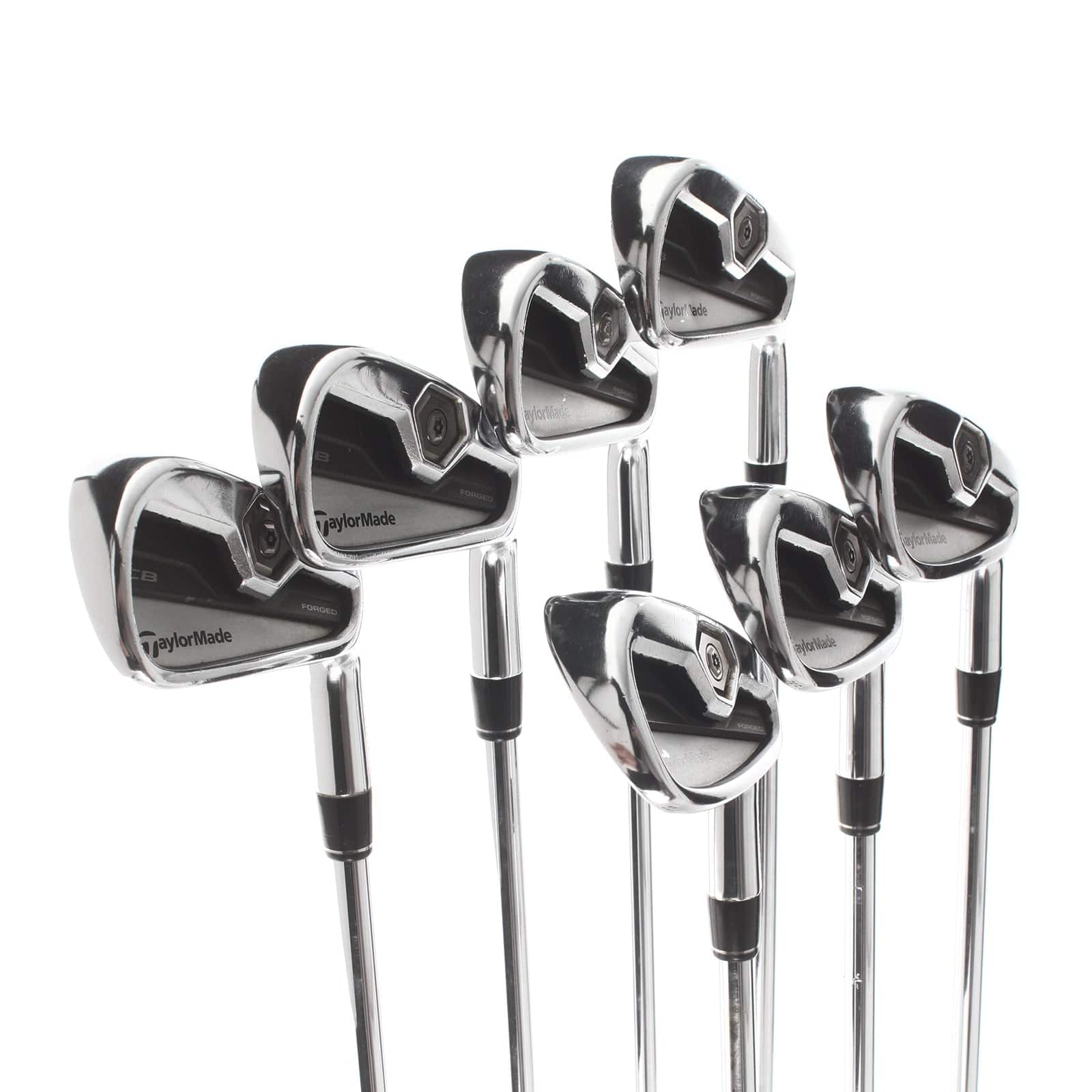 TaylorMade CB Forged Steel Mens Right Hand Irons 4-PW Regular - Dynalite Gold - Image 2